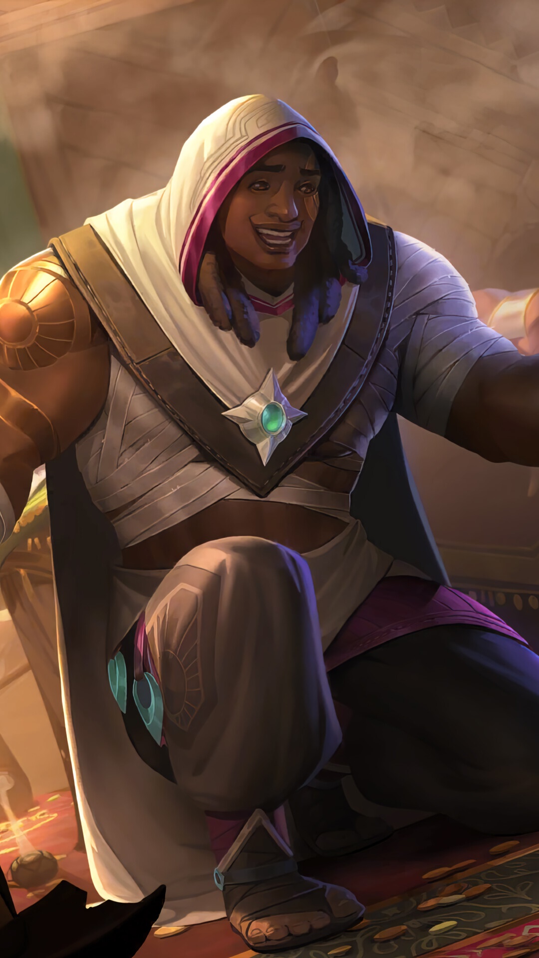 Khenna from Legends of Runeterra HD Phone Wallpaper