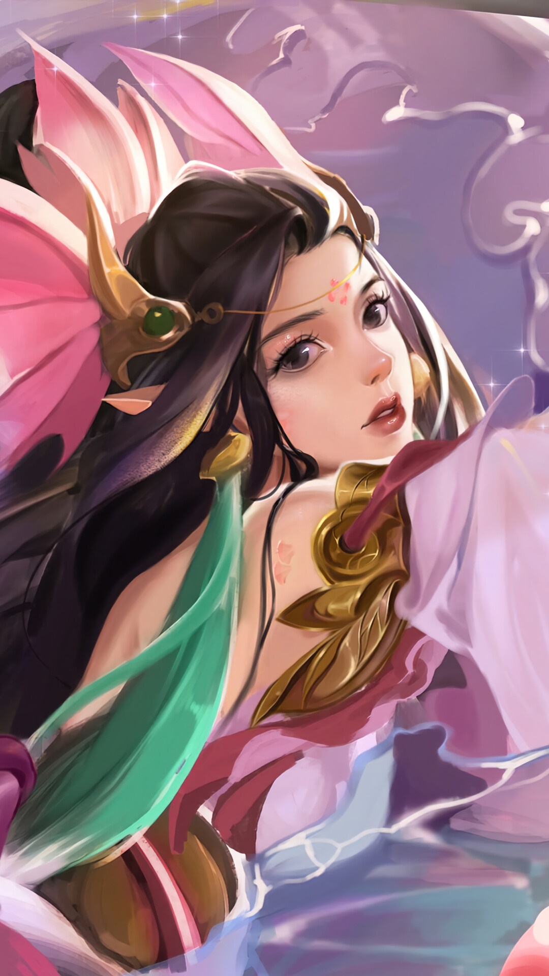 Nami from League of Legends HD Phone Wallpaper