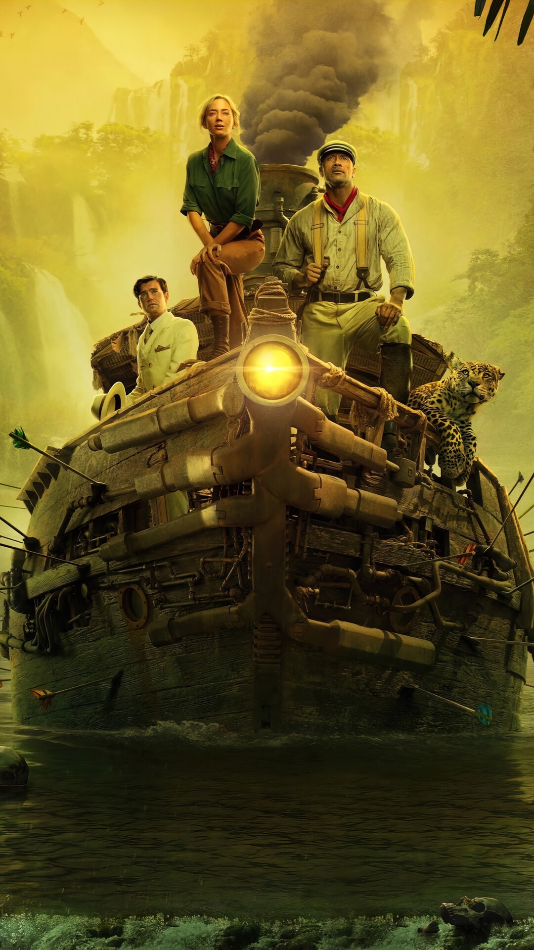 Jungle Cruise Movie Poster HD Phone Wallpaper