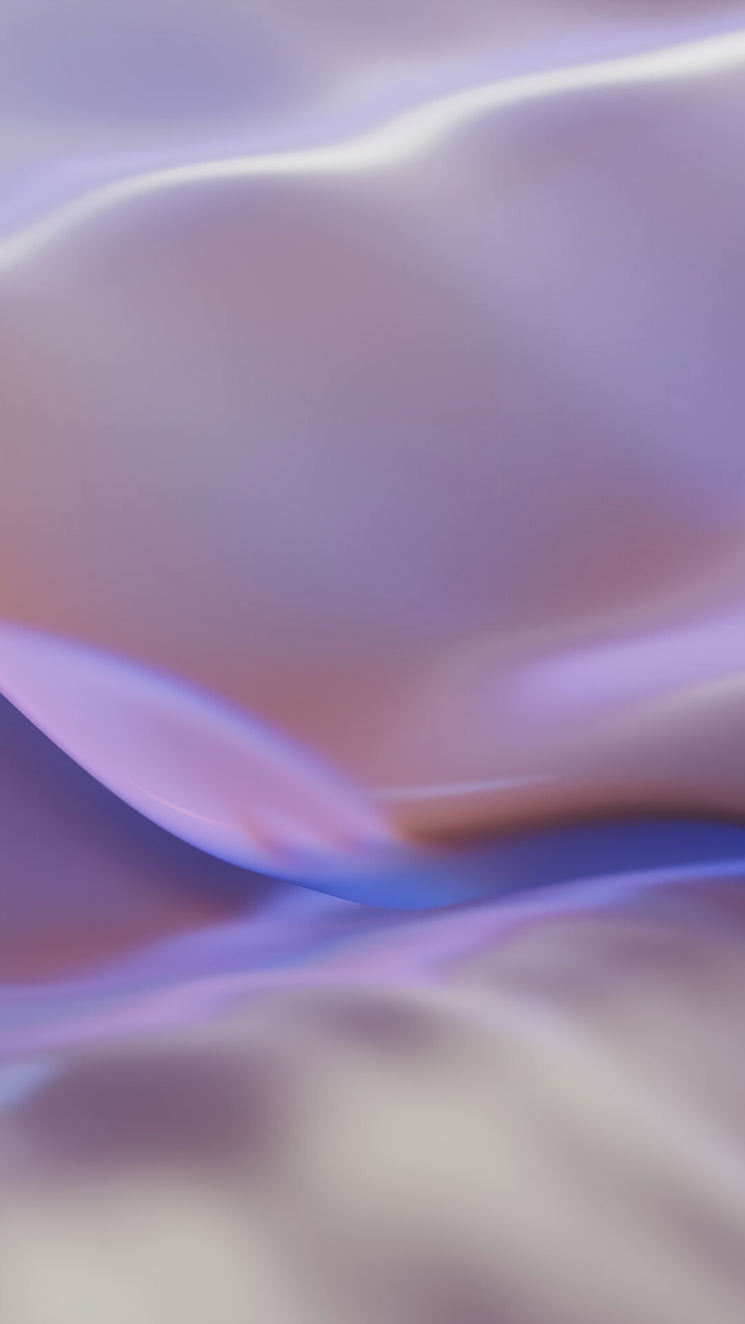 Abstract flowing fabric with purple and blue hues HD Phone Wallpaper