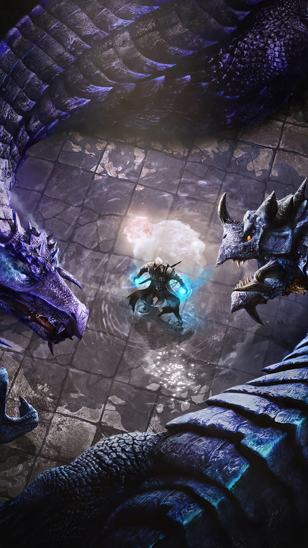 The Elder Scrolls Online: Dragon Battle HD Phone Wallpaper