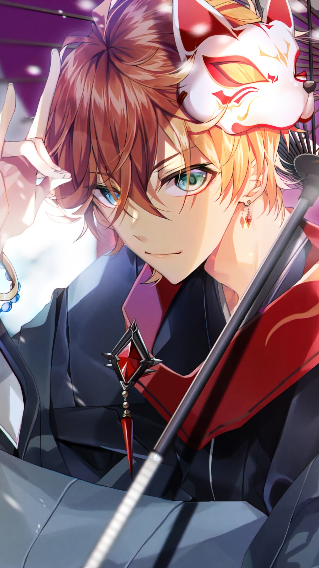 Tartaglia from Genshin Impact HD Phone Wallpaper
