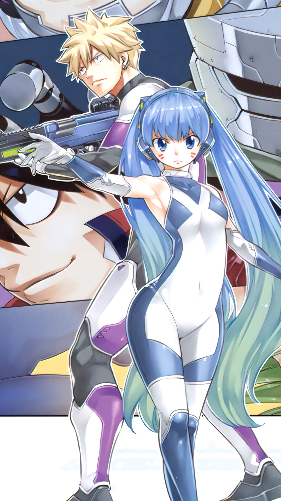 Hermit Mio and Shiki Granbell from Edens Zero HD Phone Wallpaper