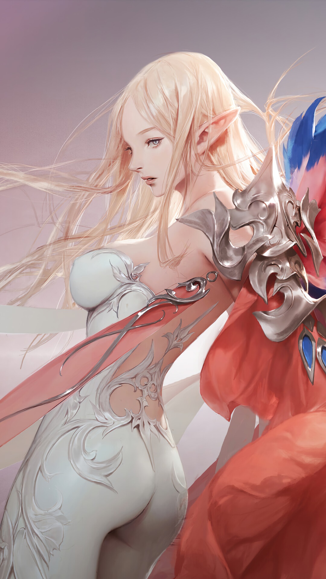 Elf Mage from Lost Ark HD Phone Wallpaper