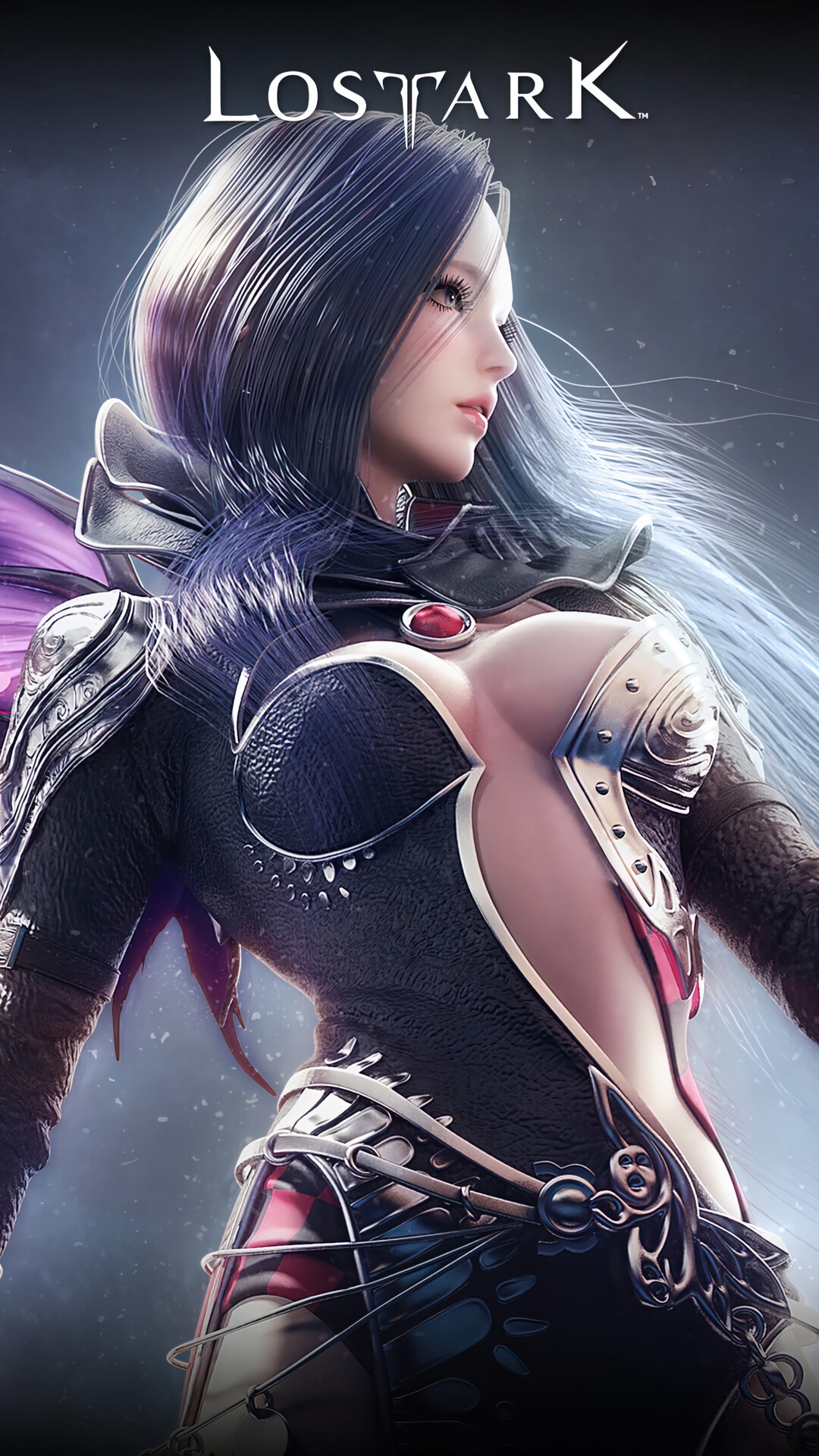 Lost Ark Mage Character Portrait HD Phone Wallpaper
