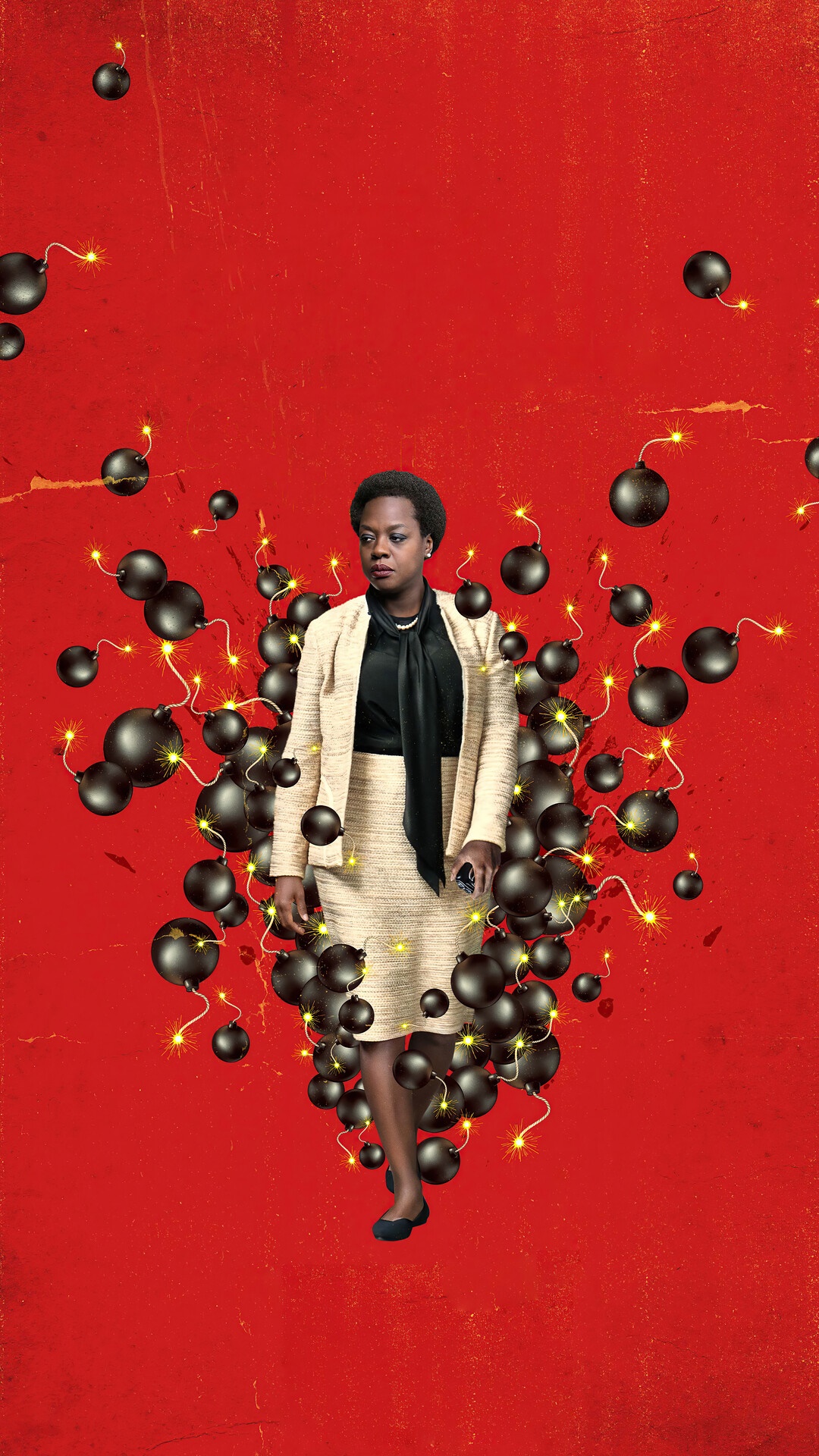 Amanda Waller from The Suicide Squad HD Phone Wallpaper