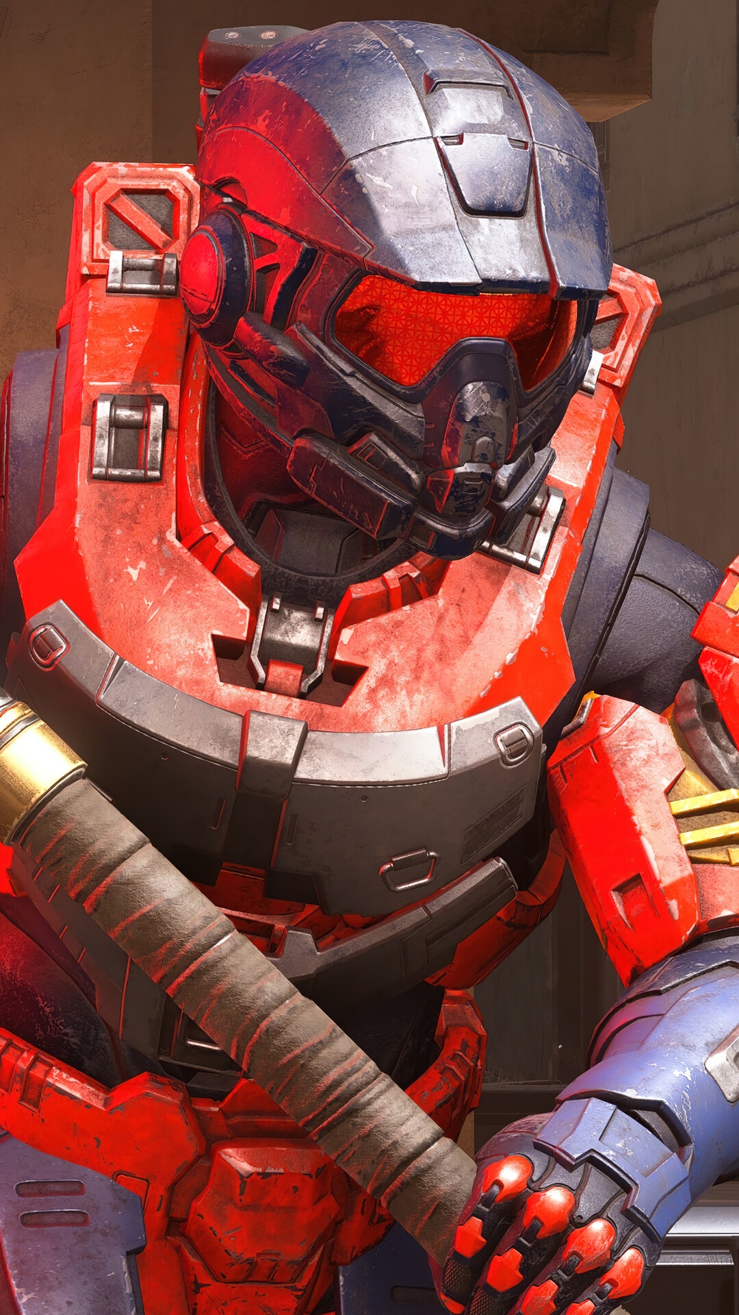Spartan from Halo Infinite HD Phone Wallpaper