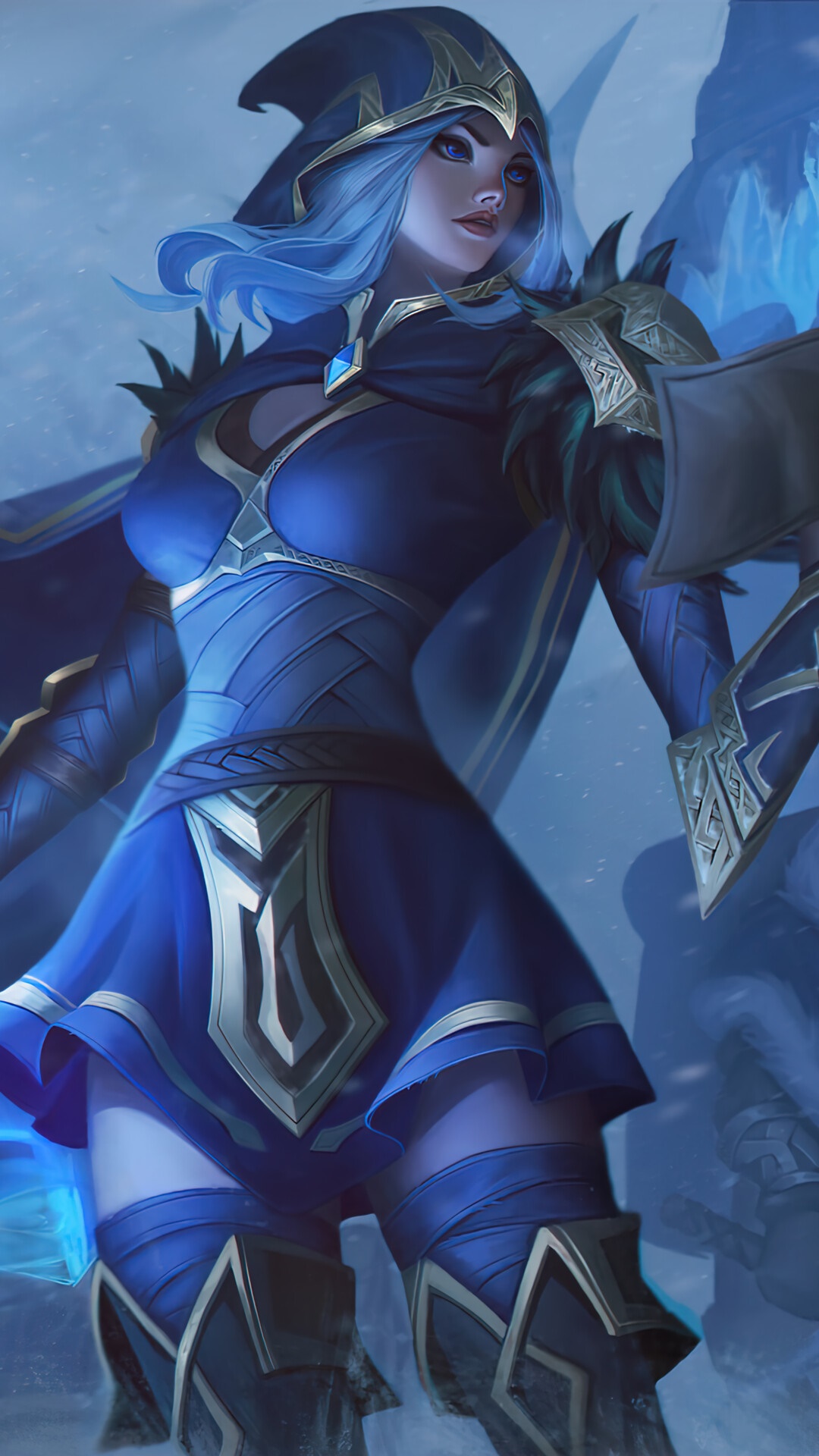 Ashe from League of Legends HD Phone Wallpaper