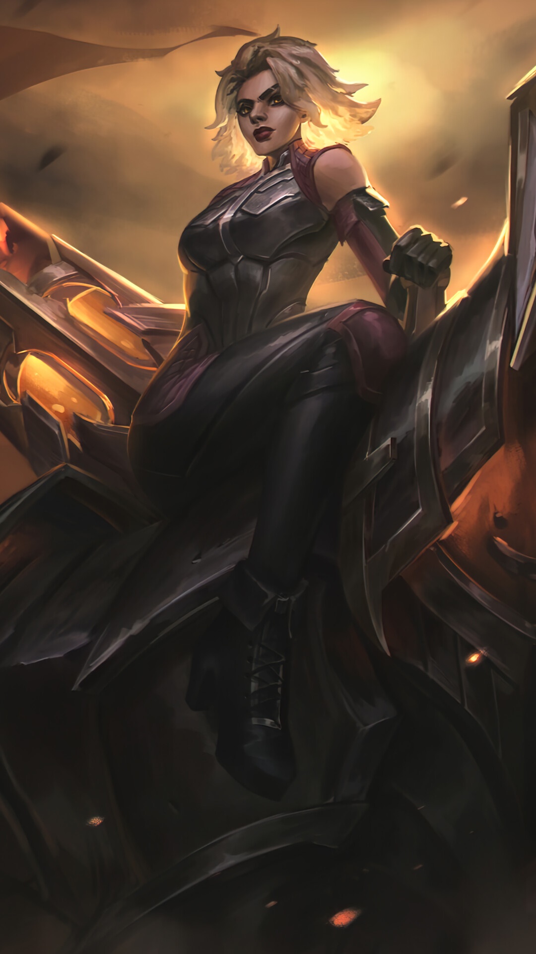 Rell from League of Legends HD Phone Wallpaper