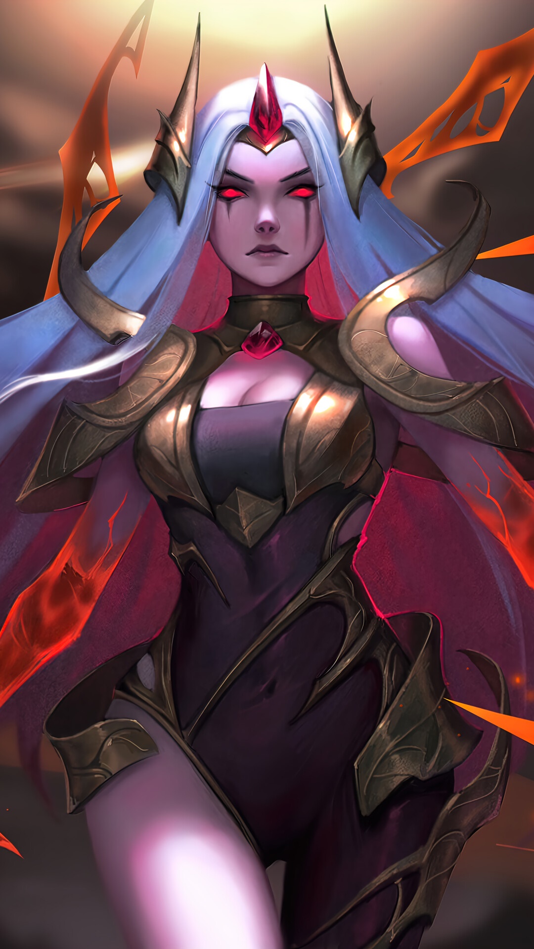Nightbringer Irelia from League of Legends HD Phone Wallpaper