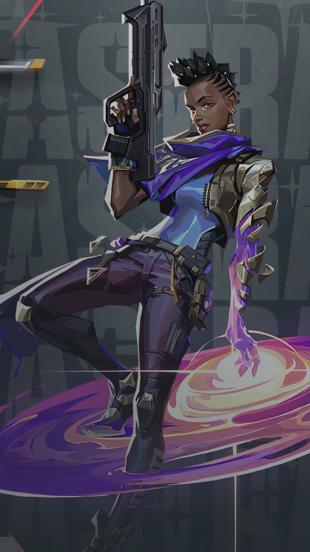 Astra from Valorant HD Phone Wallpaper