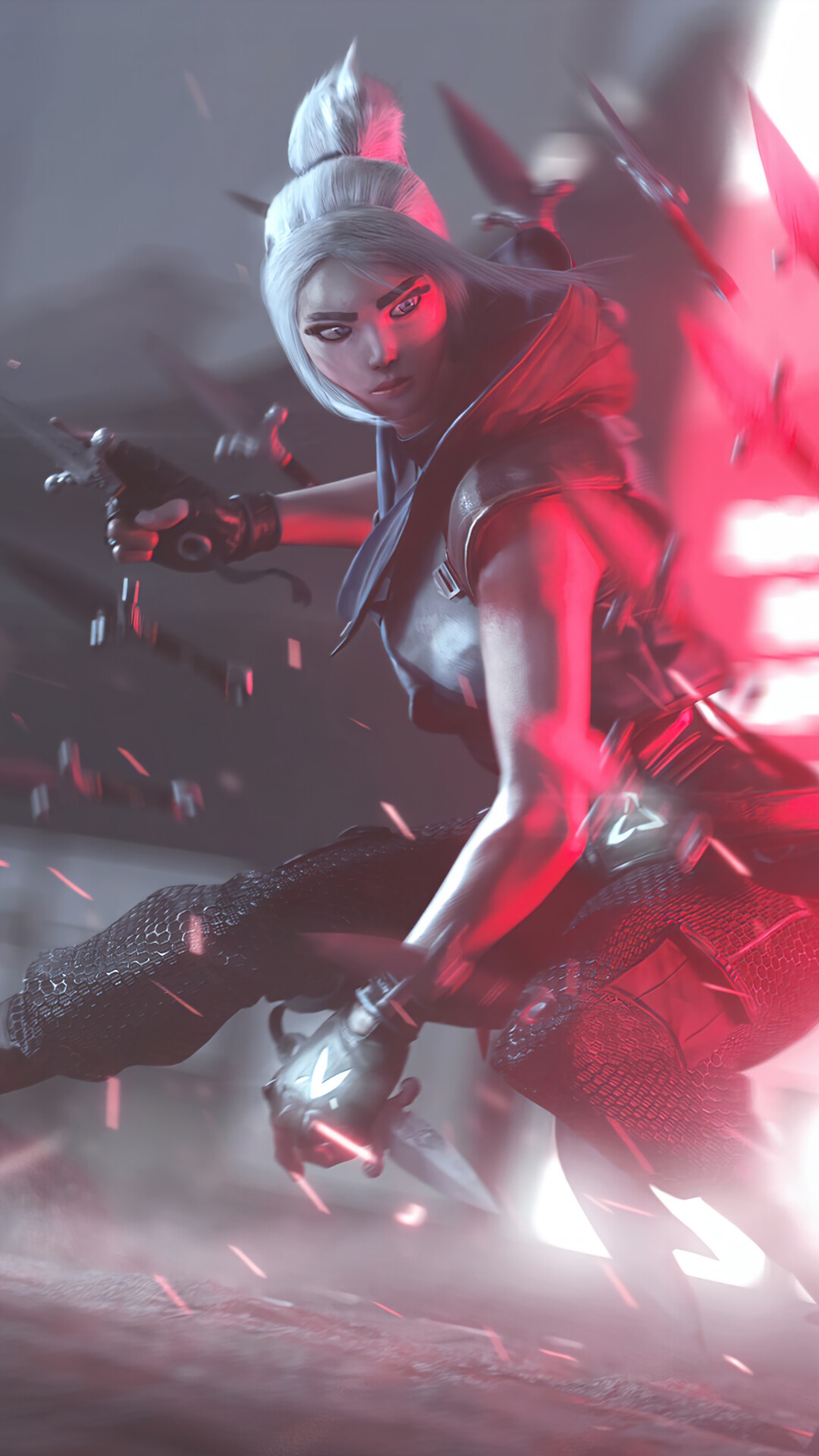 Jett from Valorant HD Phone Wallpaper