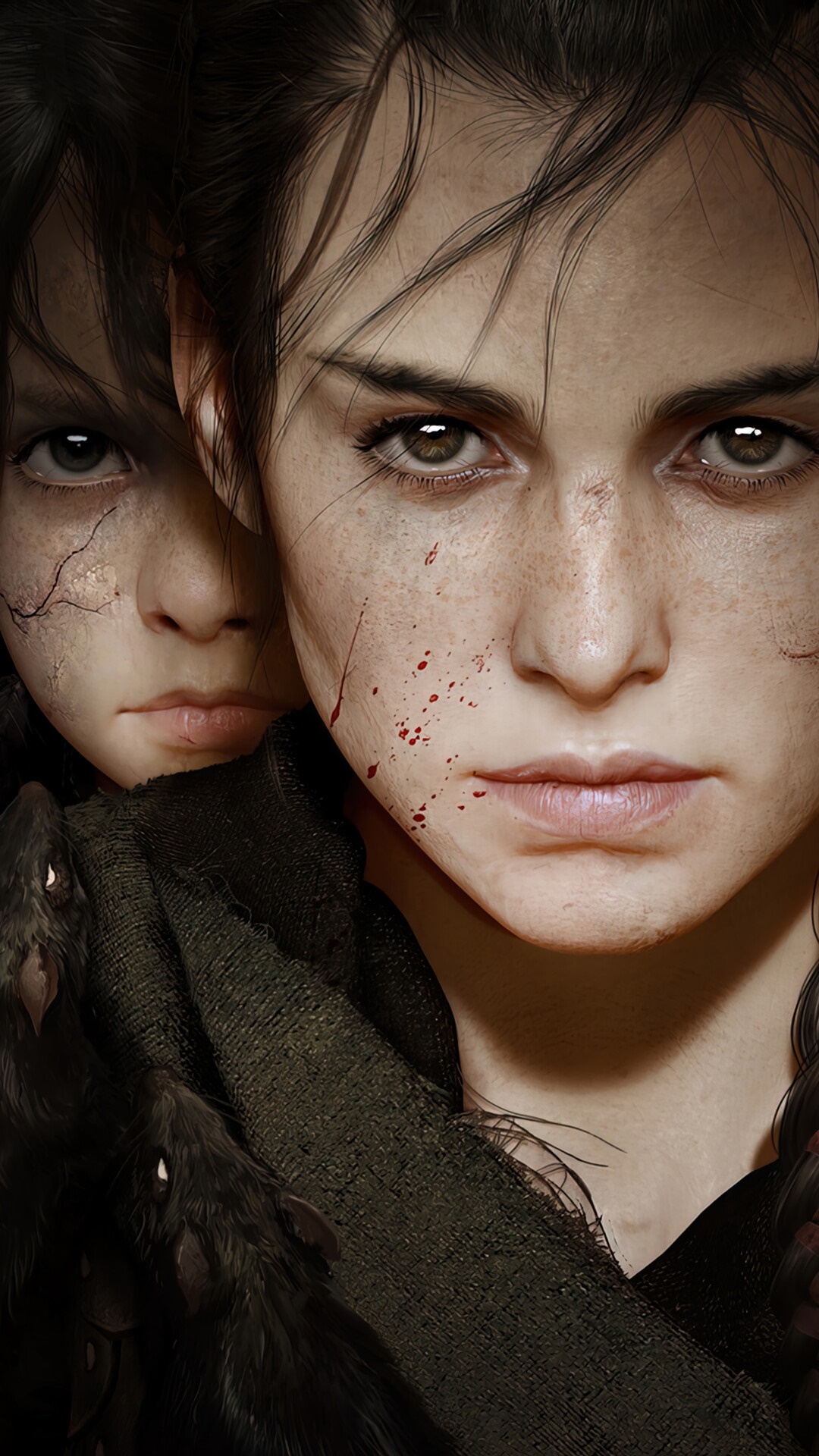 Amicia and Hugo from A Plague Tale: Requiem HD Phone Wallpaper
