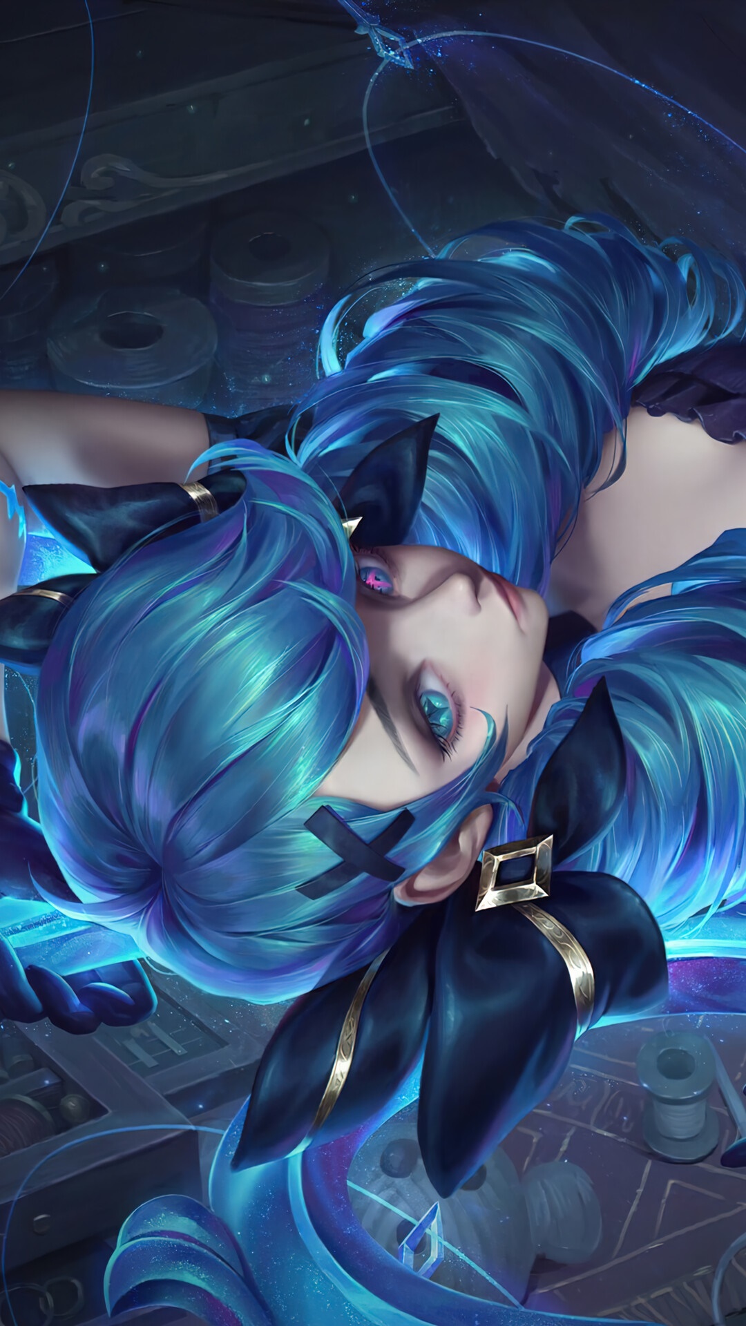 Gwen from League of Legends HD Phone Wallpaper