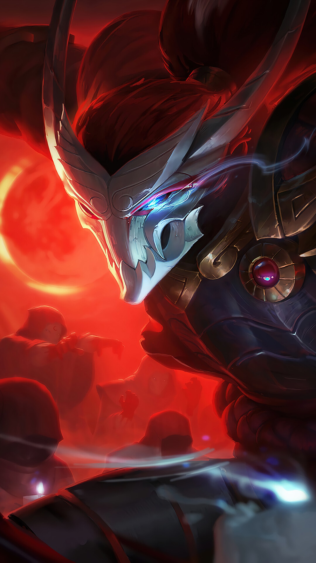Blood Moon Yasuo from League of Legends HD Phone Wallpaper