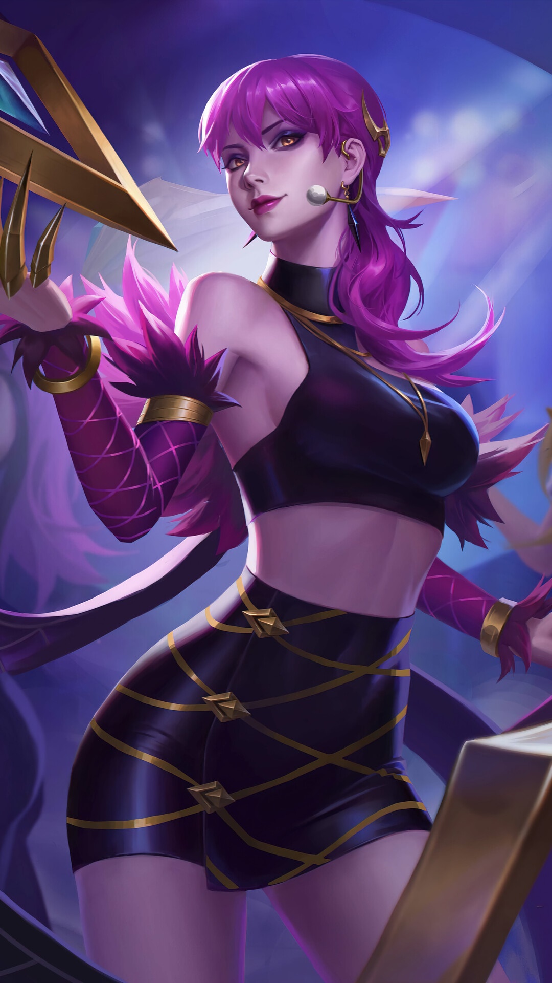 Evelynn from League of Legends KDA HD Phone Wallpaper