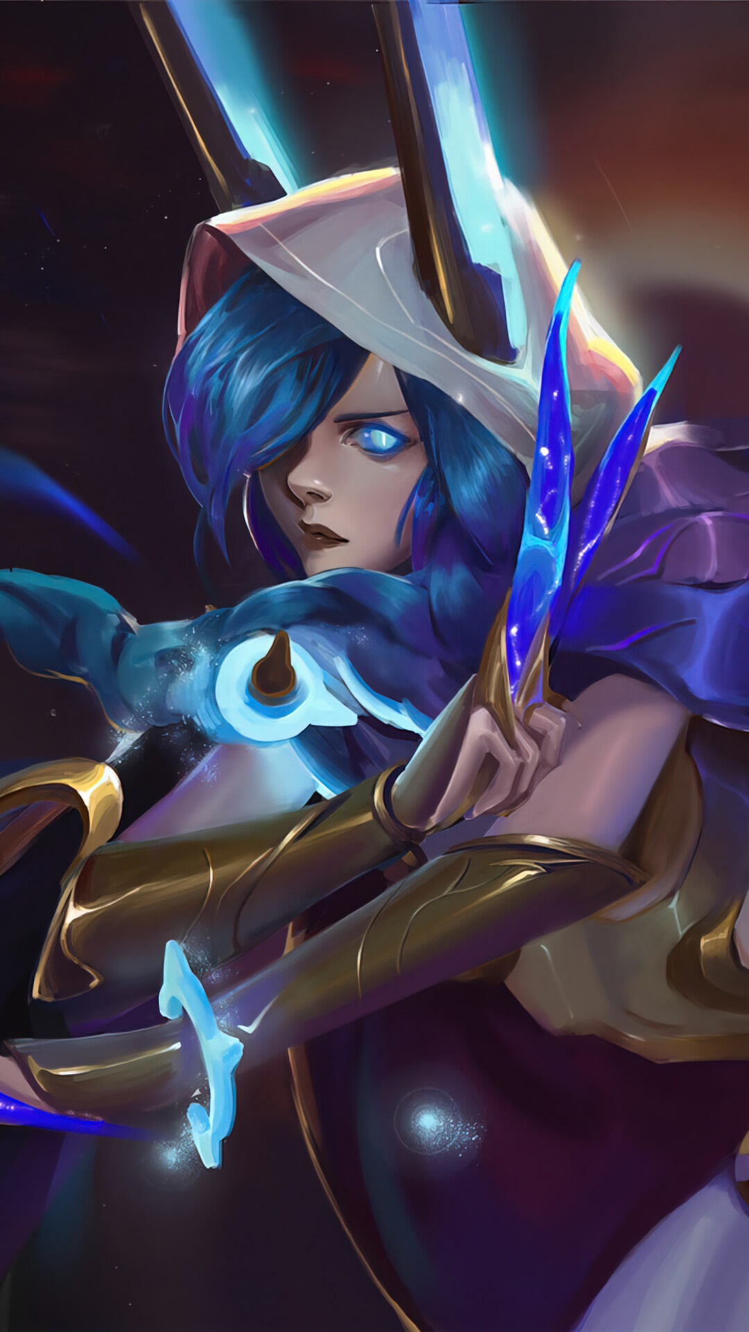 Xayah from League of Legends HD Phone Wallpaper