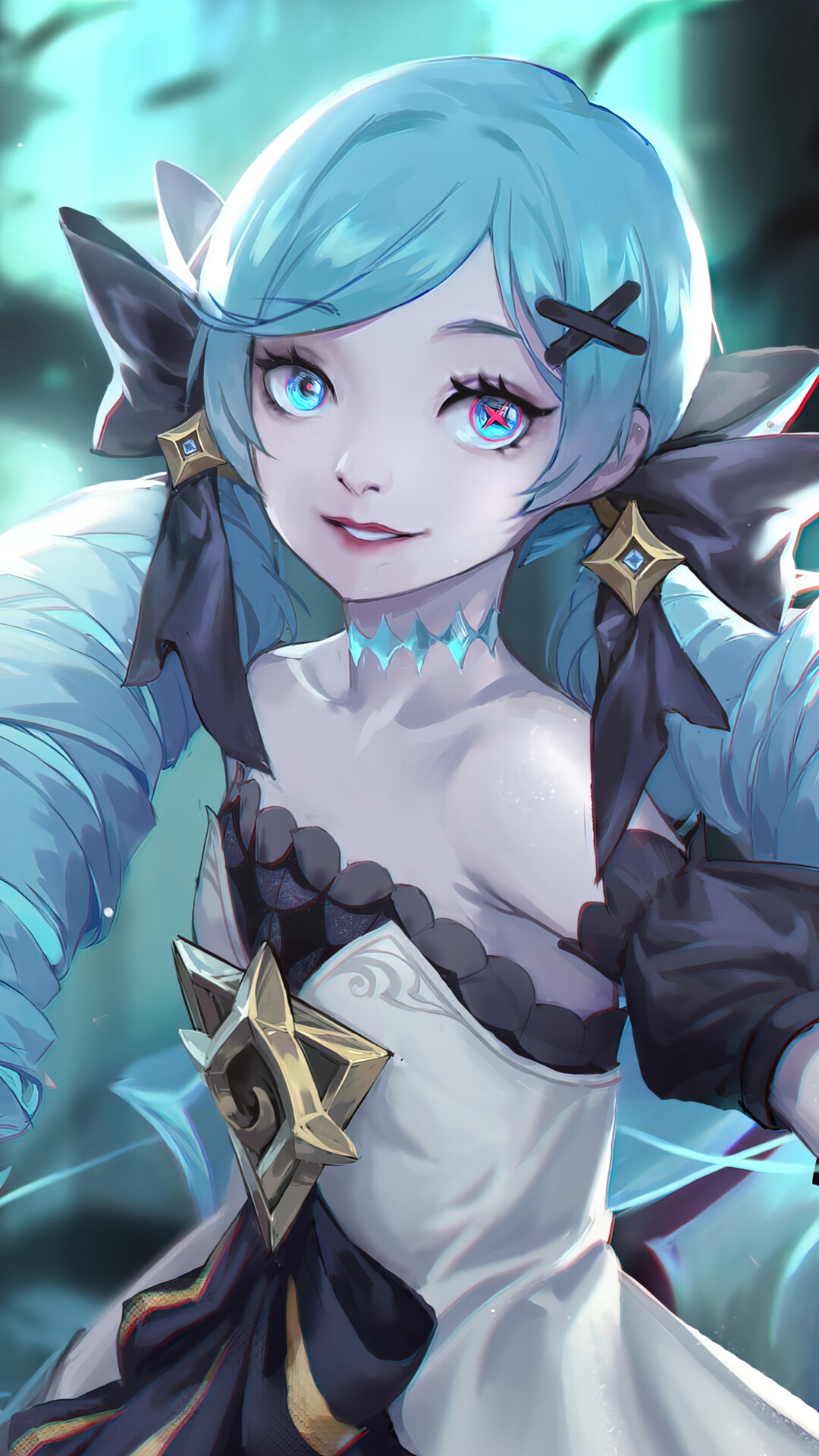 Gwen from League of Legends HD Phone Wallpaper