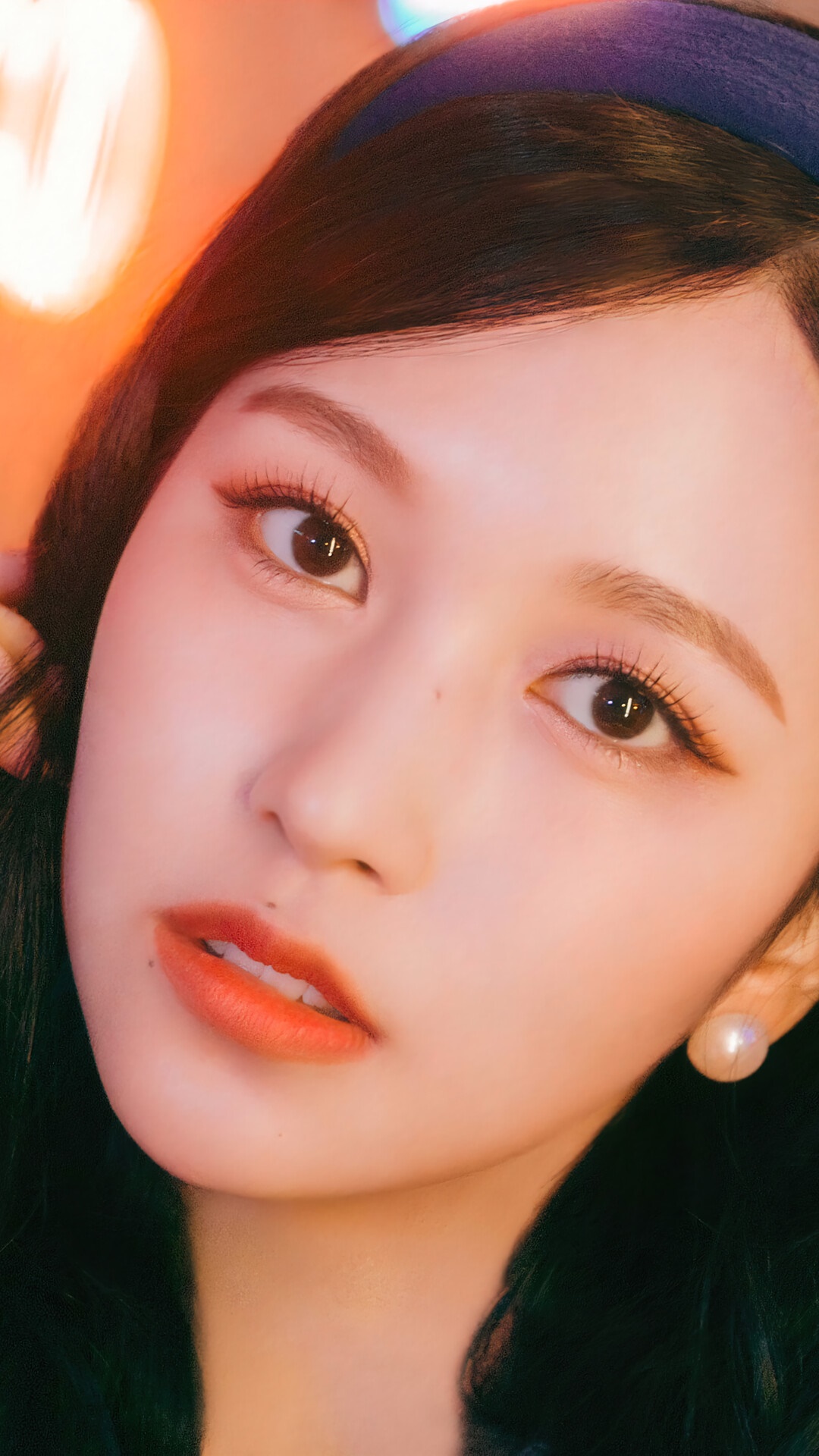 Mina from TWICE Kura Kura HD Phone Wallpaper
