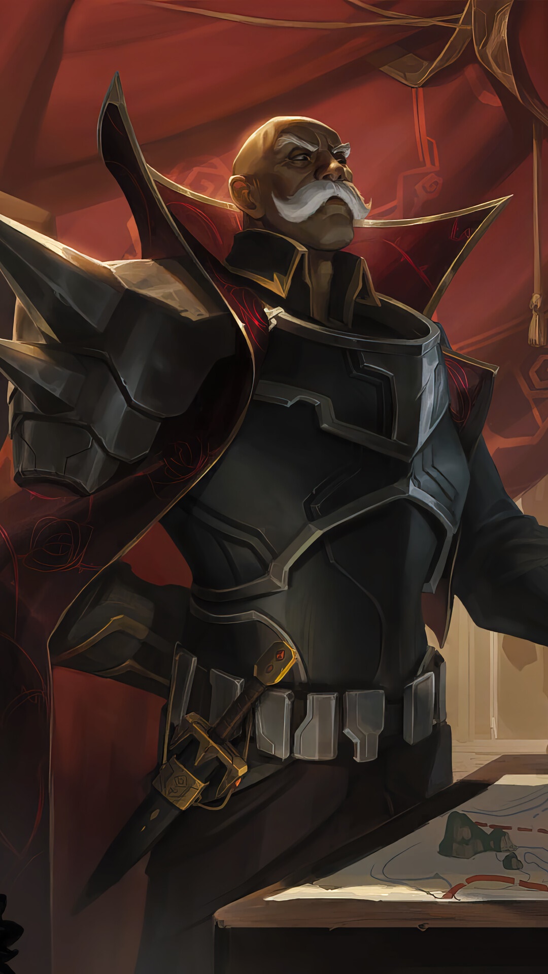 Generalissimo Swain from Legends of Runeterra HD Phone Wallpaper