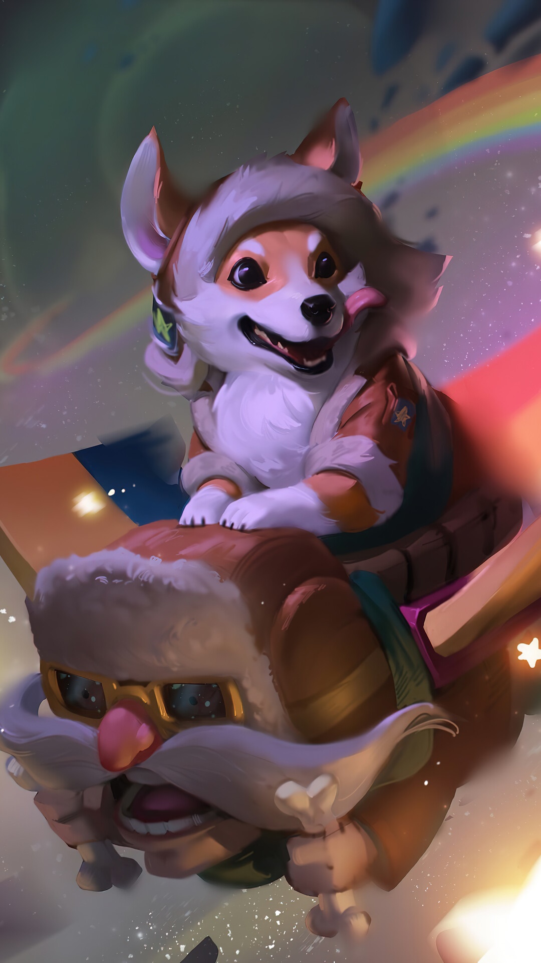 Corki the Corgi from League of Legends HD Phone Wallpaper