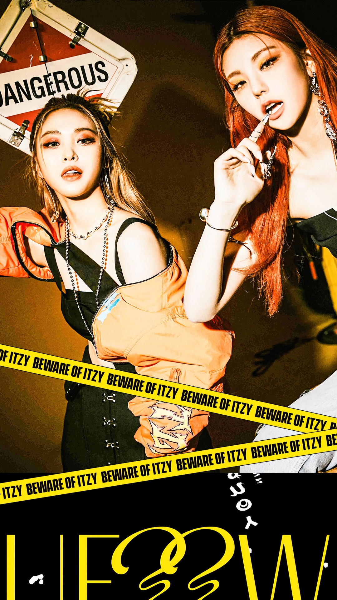 ITZY Yeji and Ryujin from Mafia In The Morning HD Phone Wallpaper