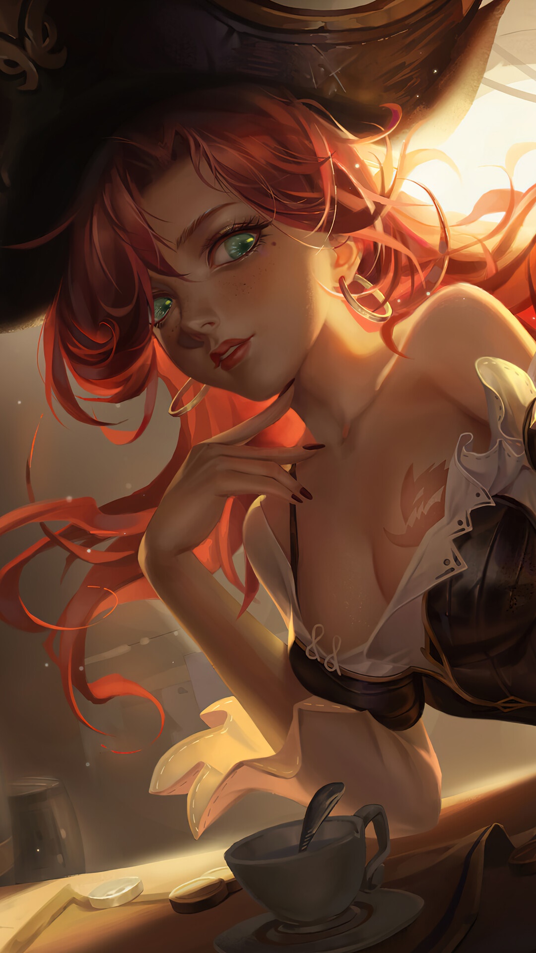 Miss Fortune from League of Legends HD Phone Wallpaper