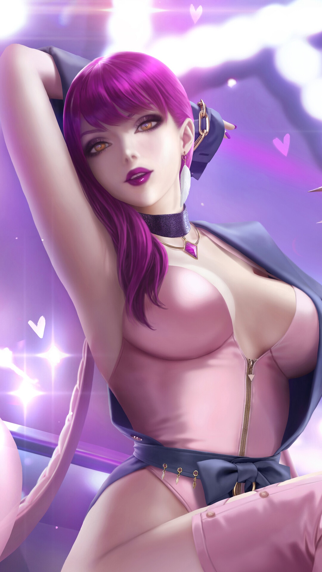 Evelynn from KDA League of Legends HD Phone Wallpaper