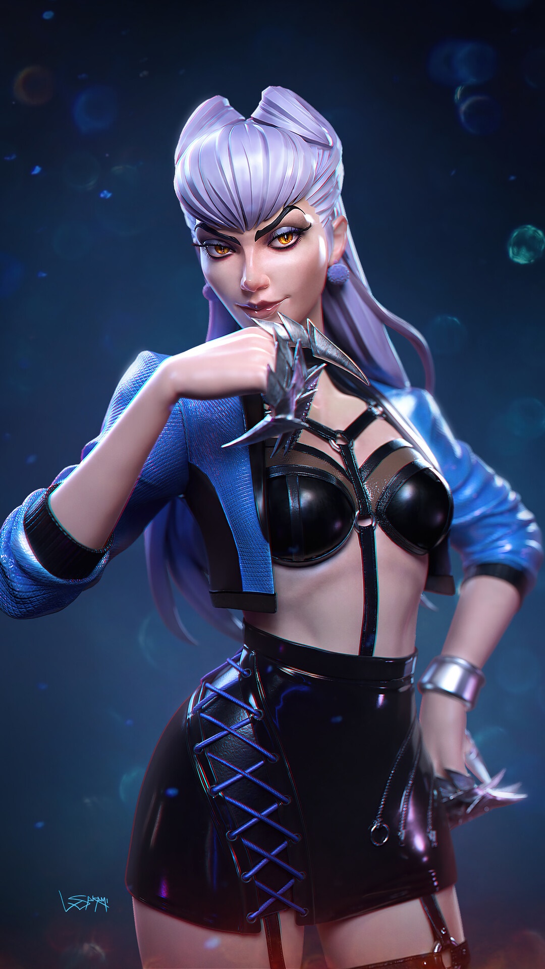 Evelynn from League of Legends HD Phone Wallpaper