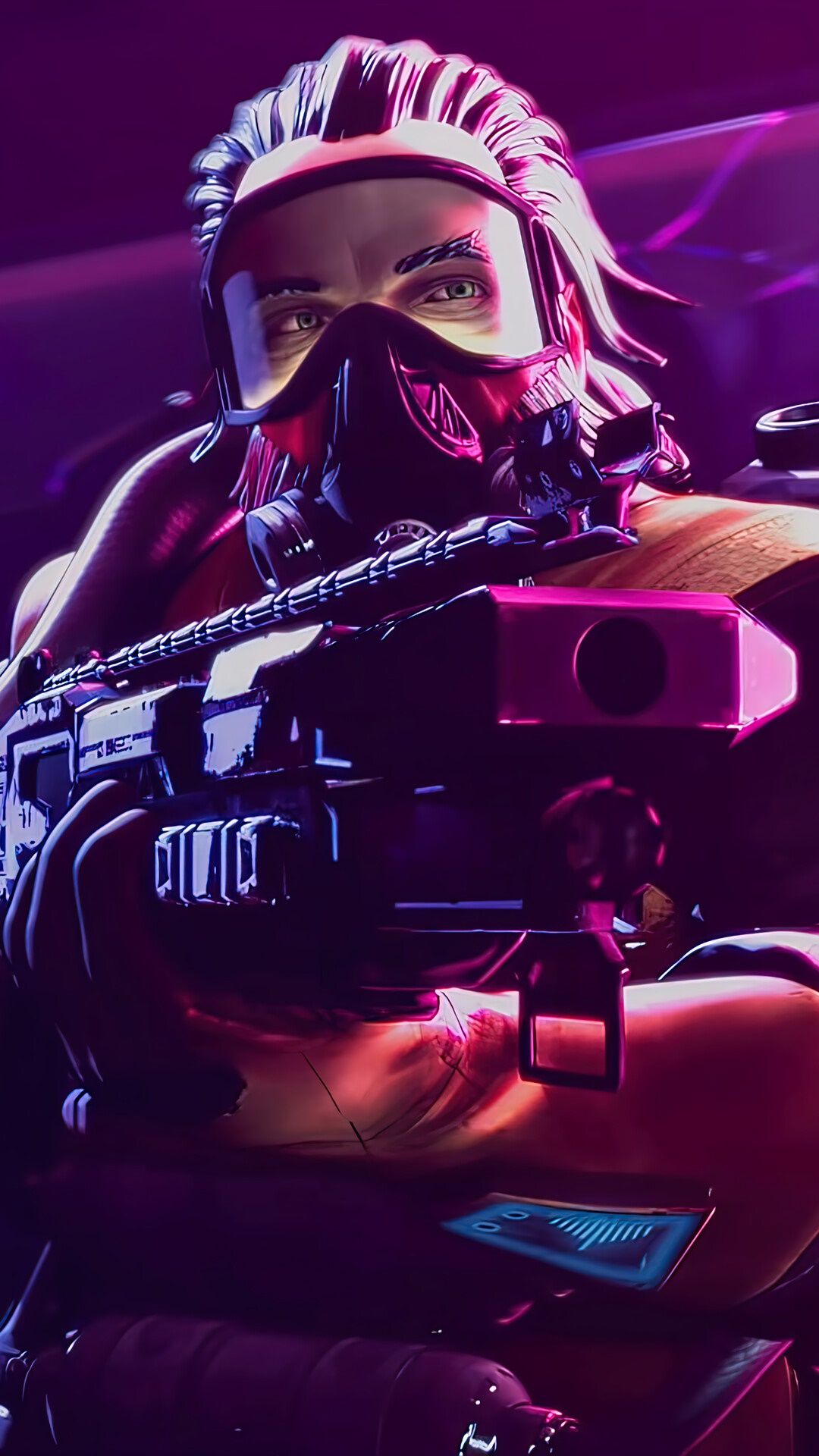 Caustic from Apex Legends HD Phone Wallpaper