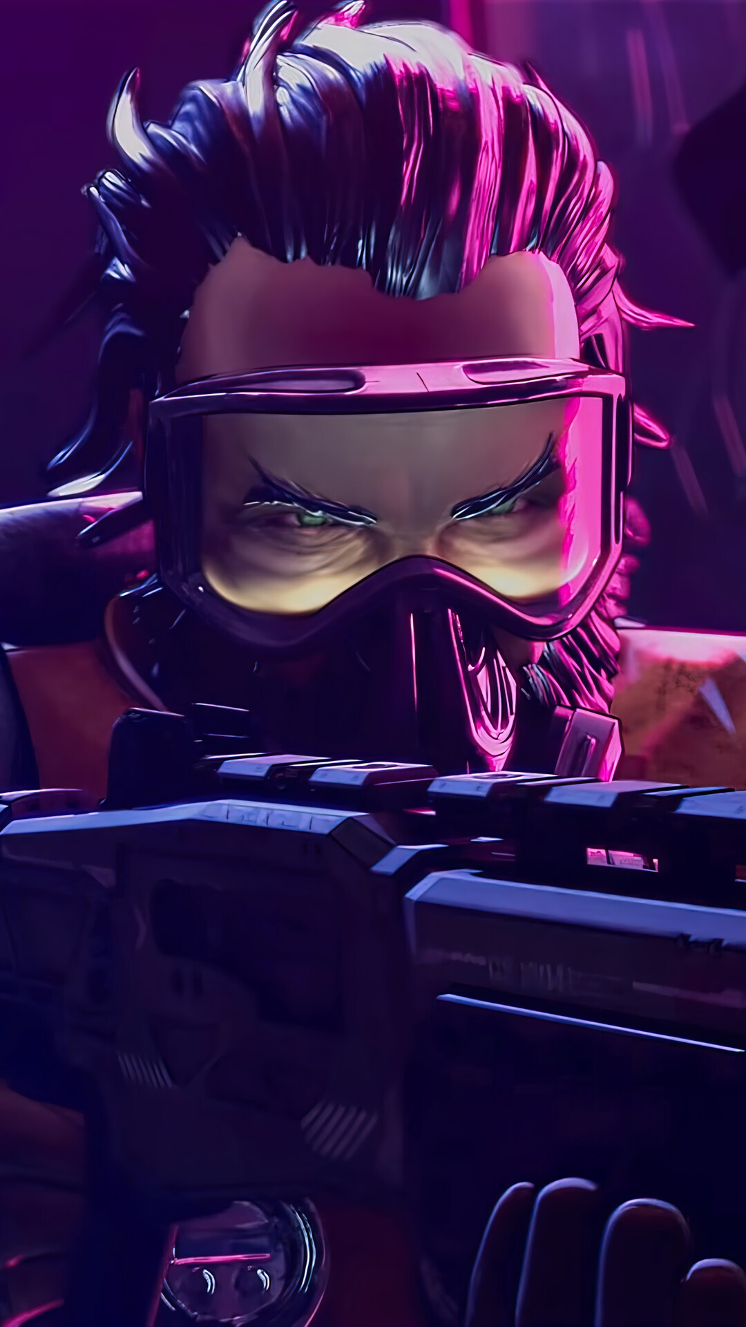 Caustic from Apex Legends HD Phone Wallpaper