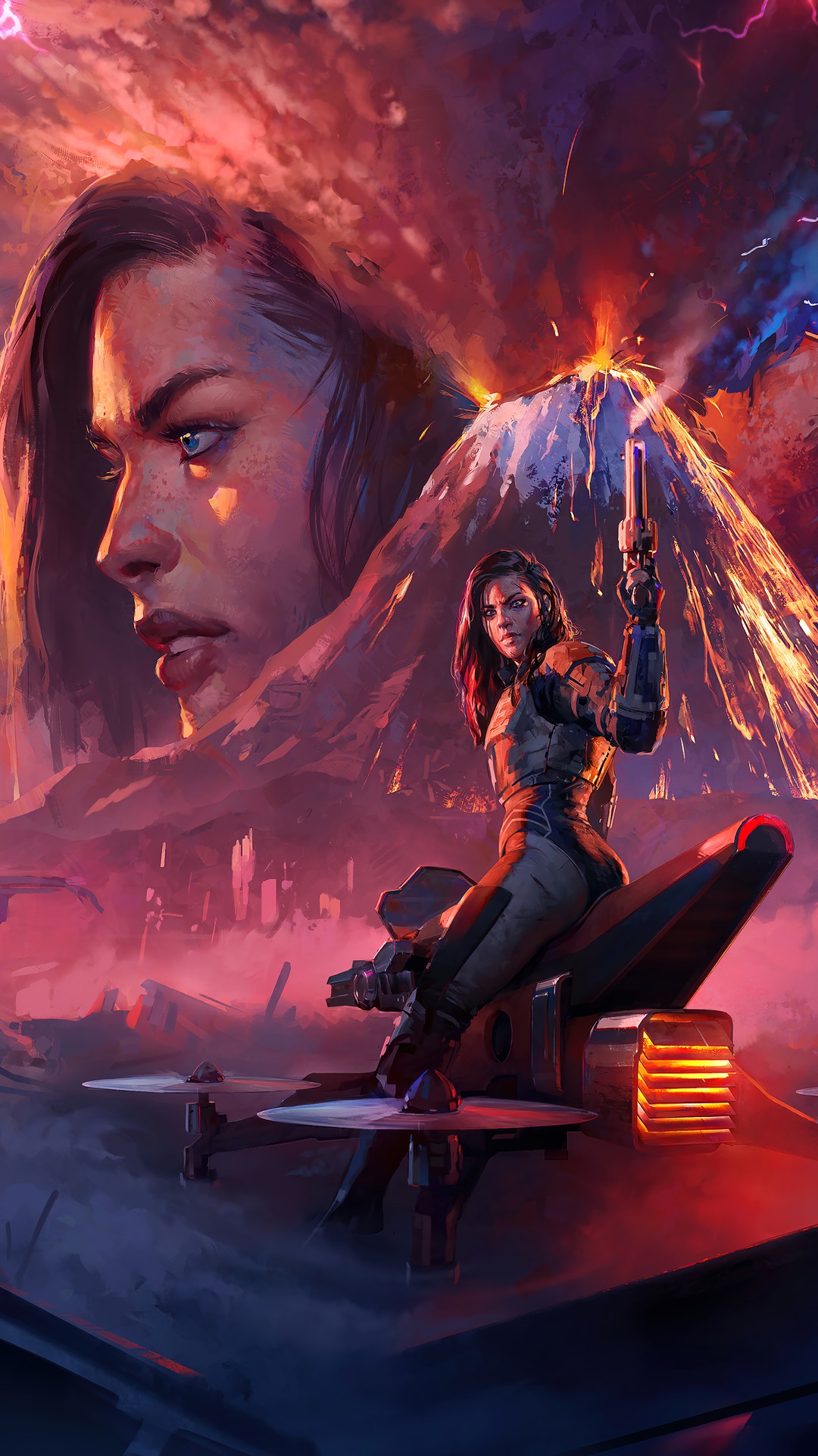 Shelly from Ion Fury Aftershock HD Phone Wallpaper