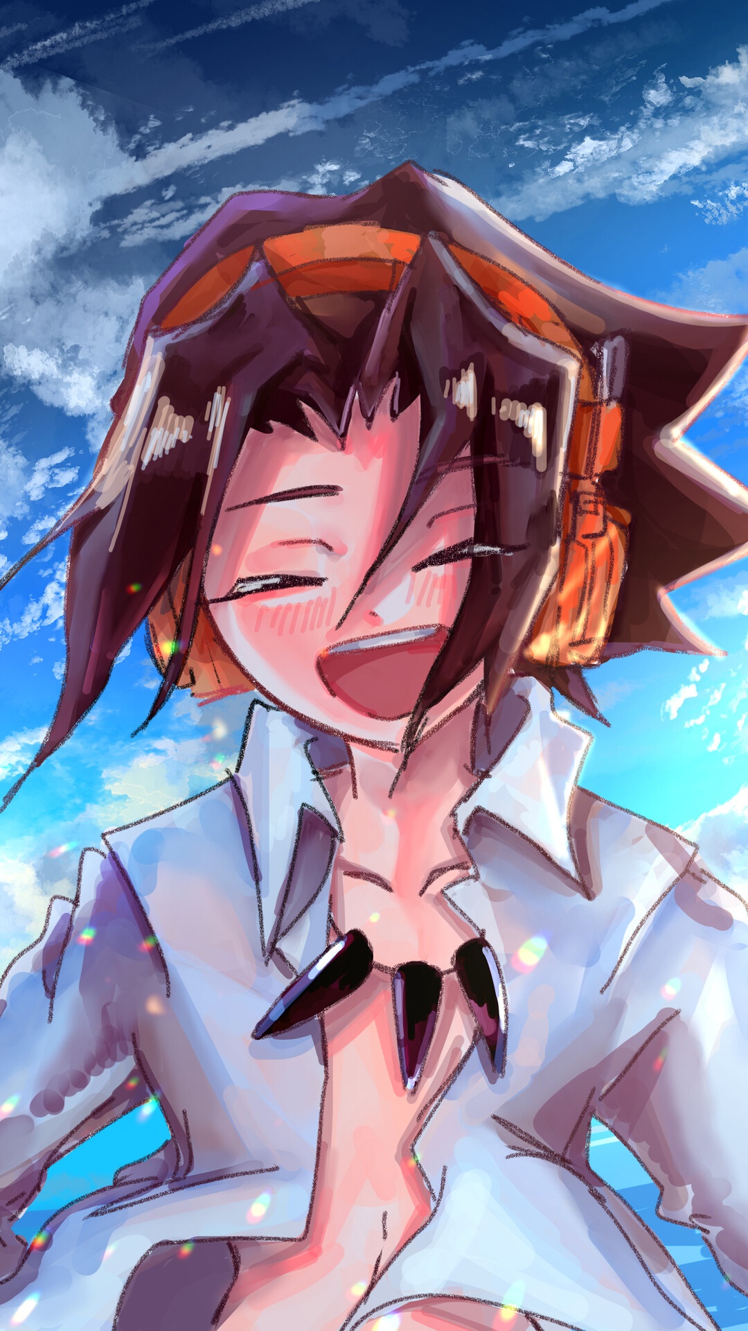 Yoh Asakura from Shaman King HD Phone Wallpaper