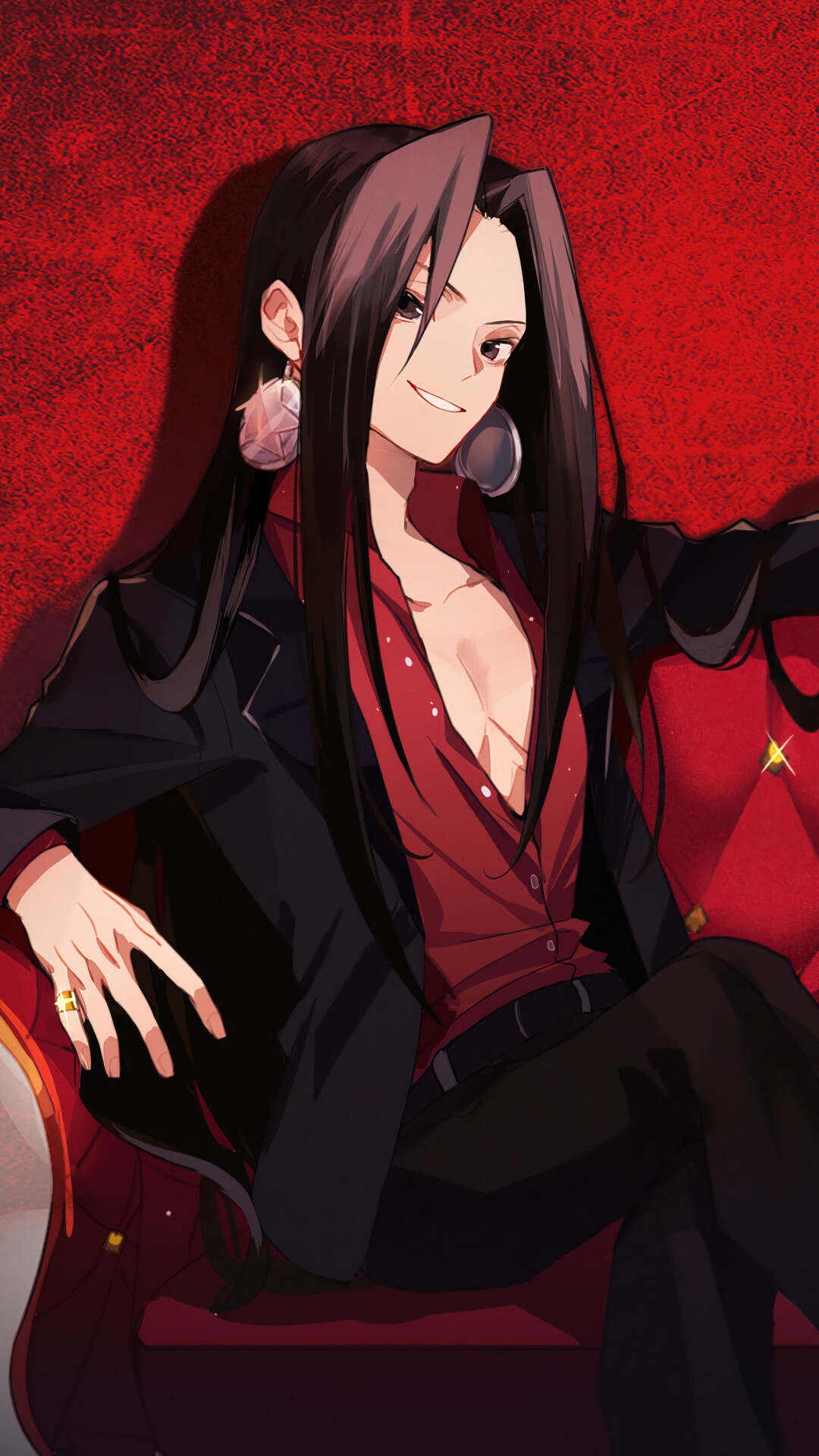Hao Asakura from Shaman King HD Phone Wallpaper