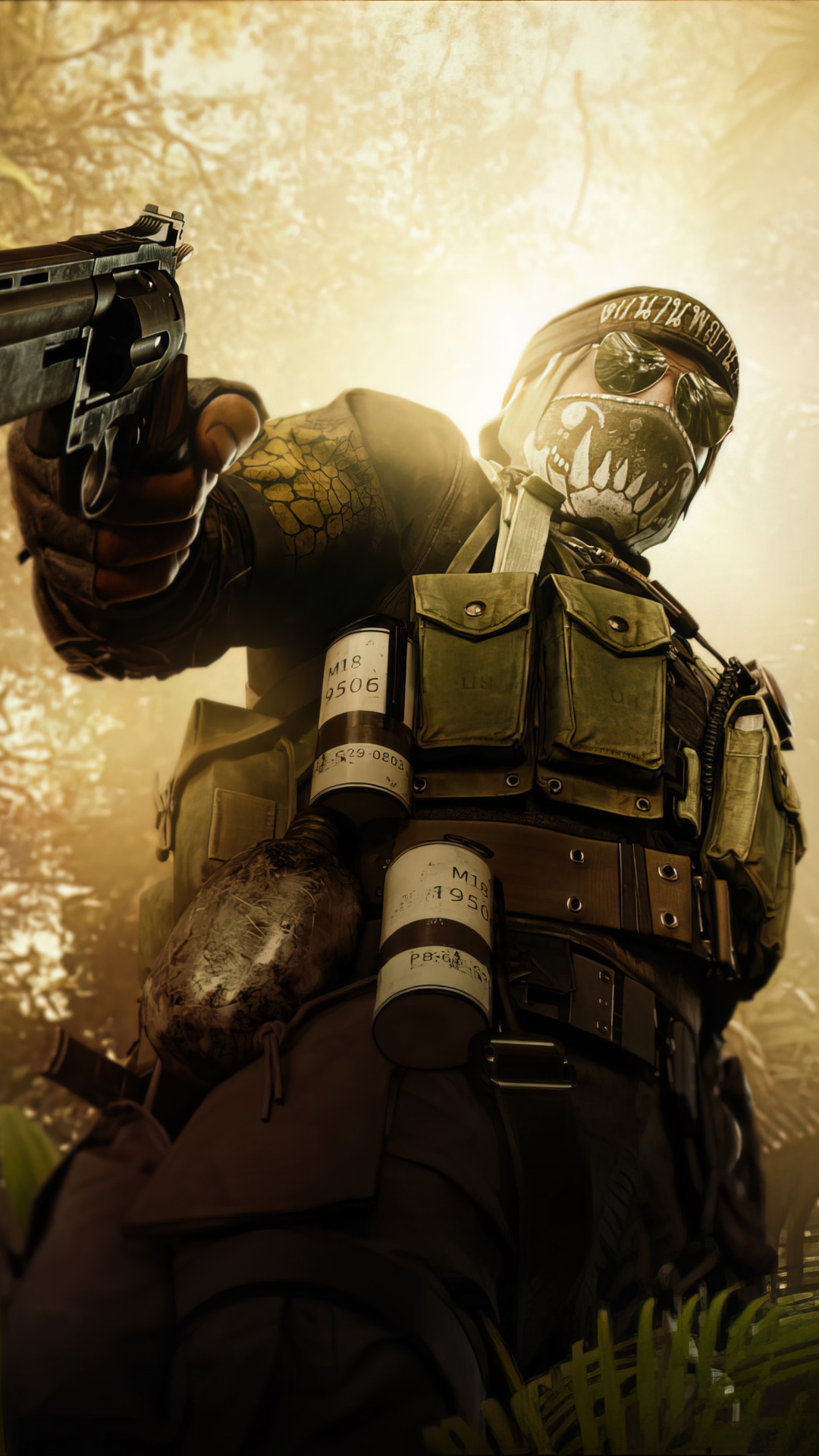 Kapano Vang from Call of Duty Black Ops Cold War HD Phone Wallpaper