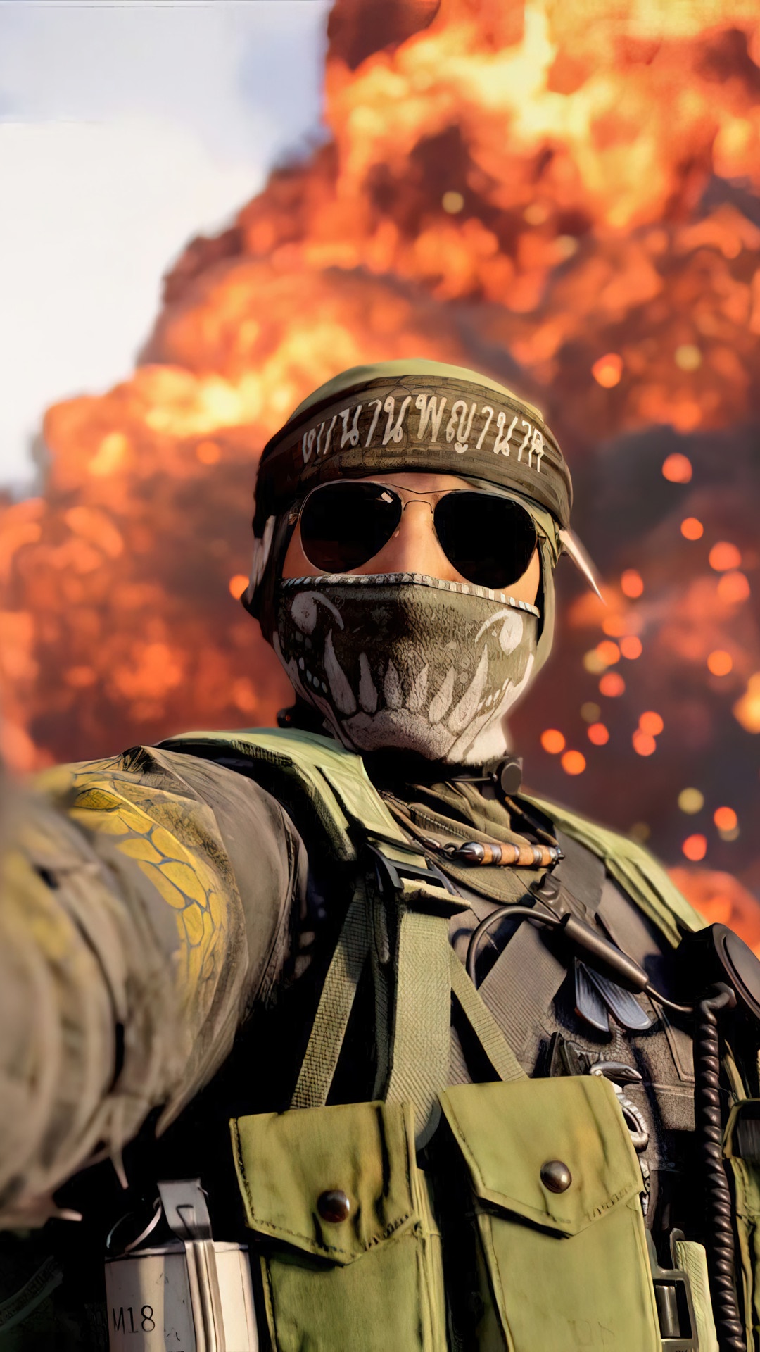 Kapano Vang from Call of Duty Black Ops Cold War HD Phone Wallpaper