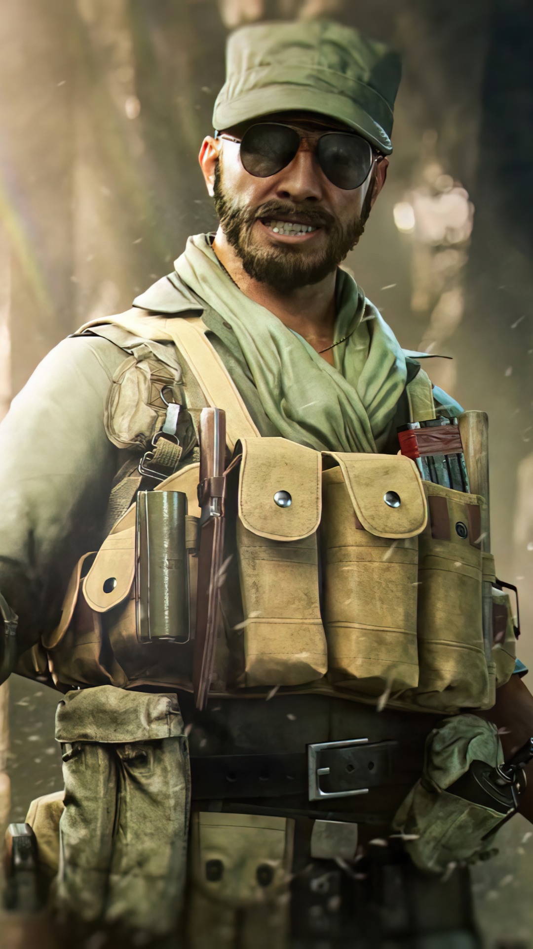 Soldier from Call of Duty Black Ops Cold War HD Phone Wallpaper