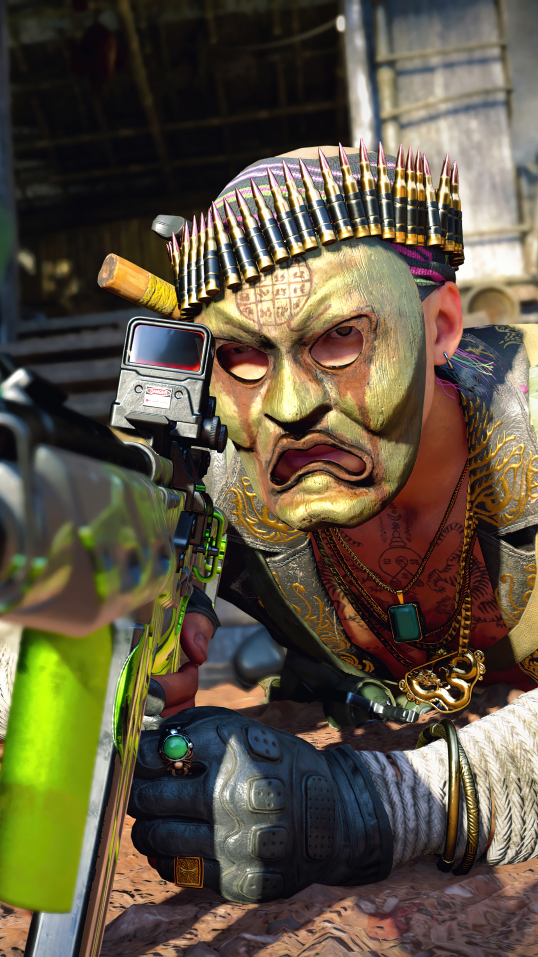 Character from Call of Duty Black Ops Cold War HD Phone Wallpaper