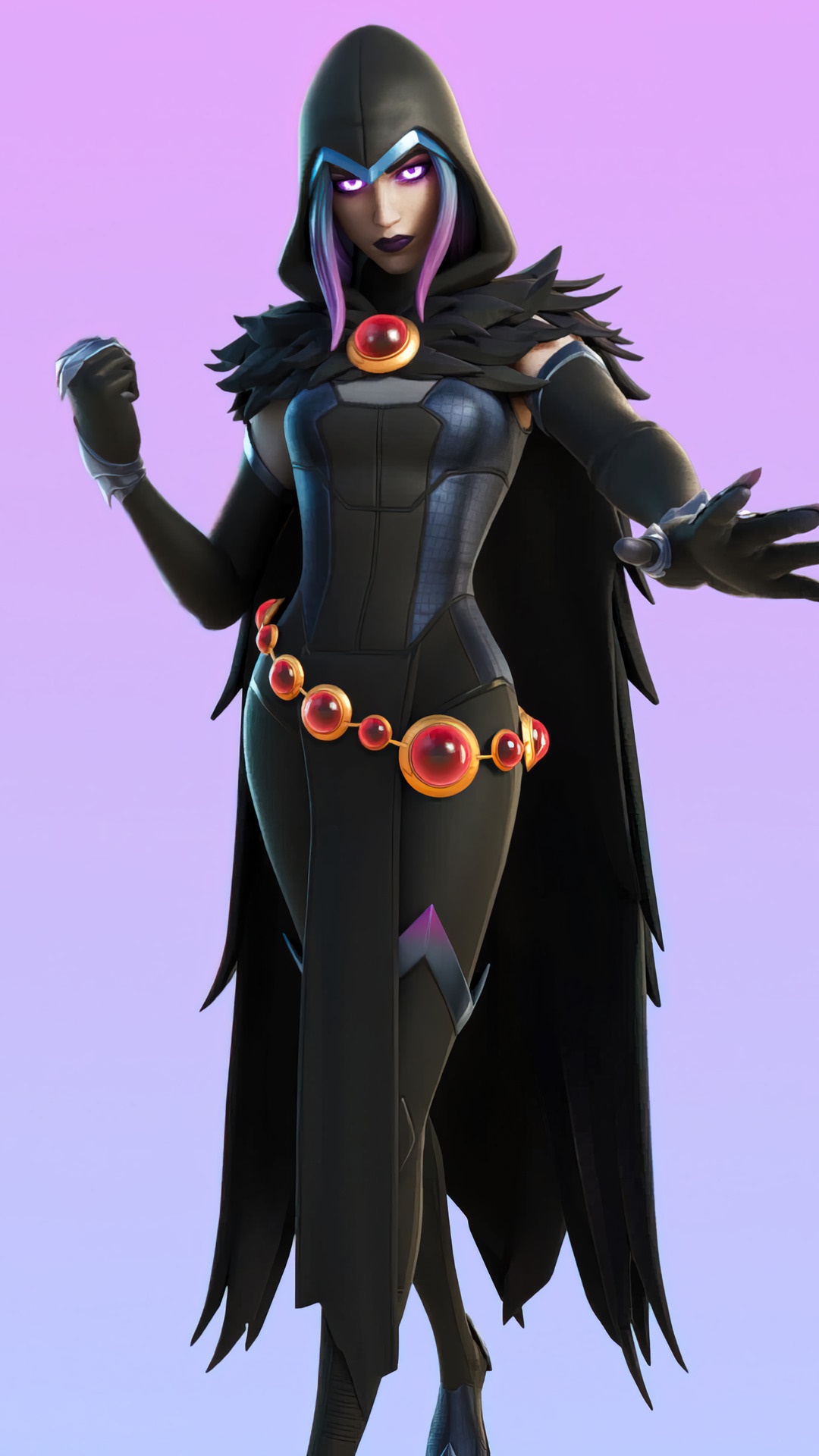 Raven from Fortnite HD Phone Wallpaper