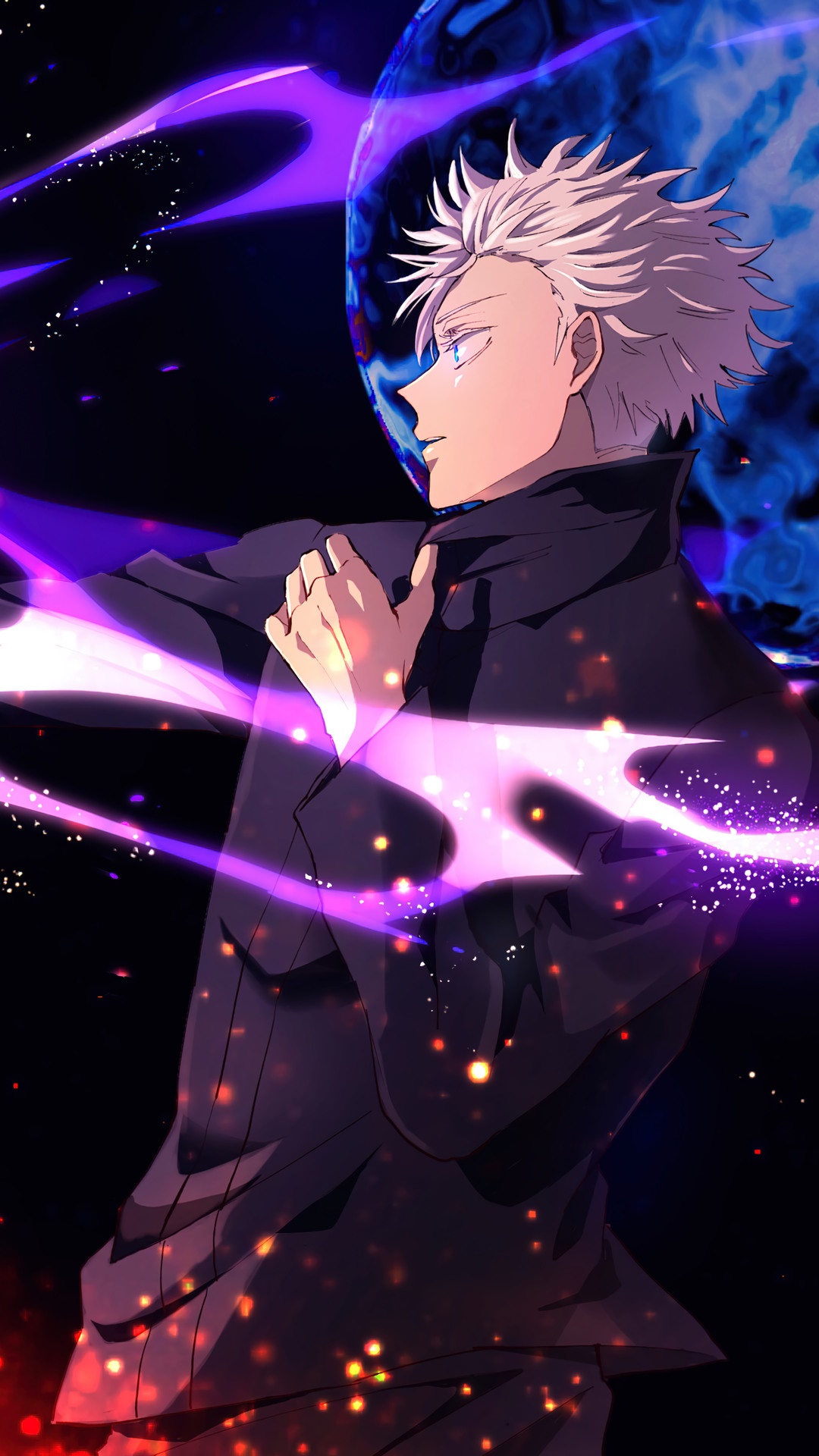 Satoru Gojo from Jujutsu Kaisen HD Phone Wallpaper