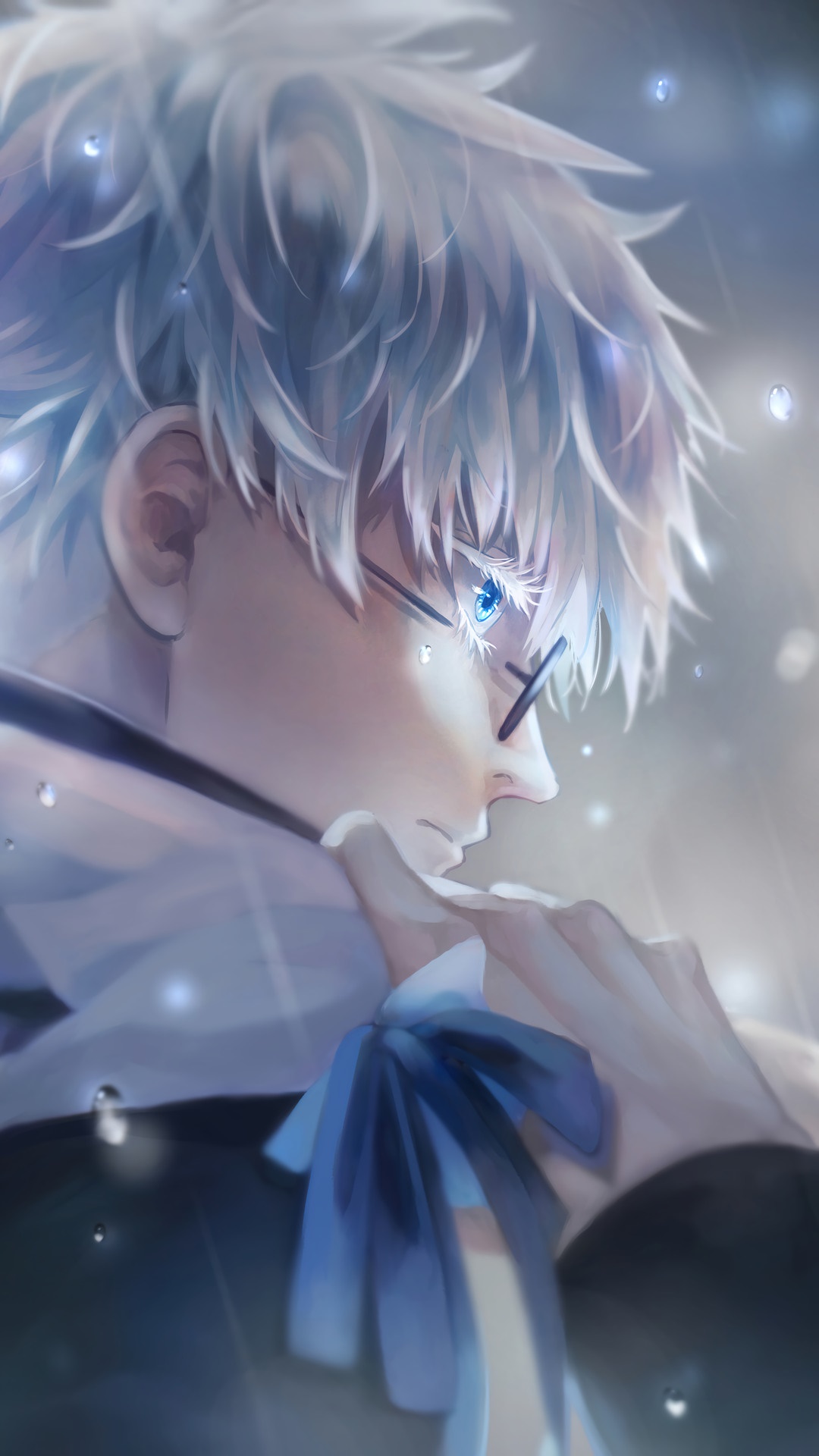 Satoru Gojo from Jujutsu Kaisen HD Phone Wallpaper
