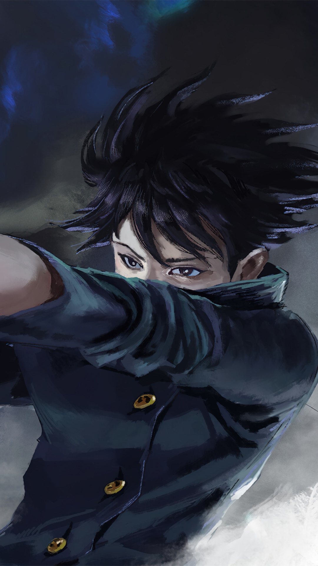 Megumi Fushiguro from Jujutsu Kaisen HD Phone Wallpaper