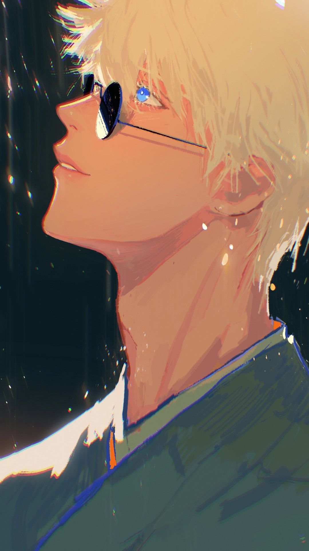 Satoru Gojo from Jujutsu Kaisen HD Phone Wallpaper