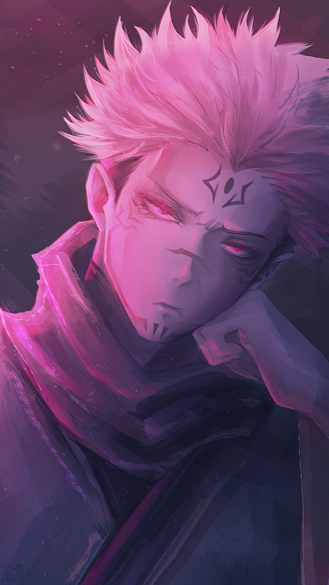 Ryomen Sukuna from Jujutsu Kaisen HD Phone Wallpaper