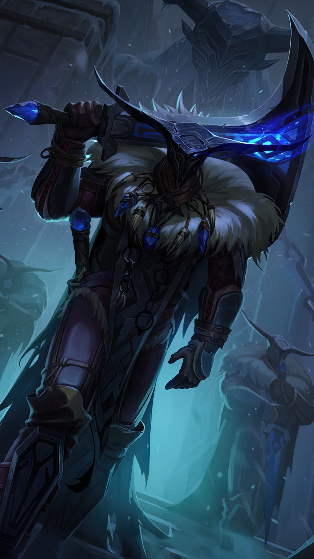 Braum from Legends of Runeterra HD Phone Wallpaper