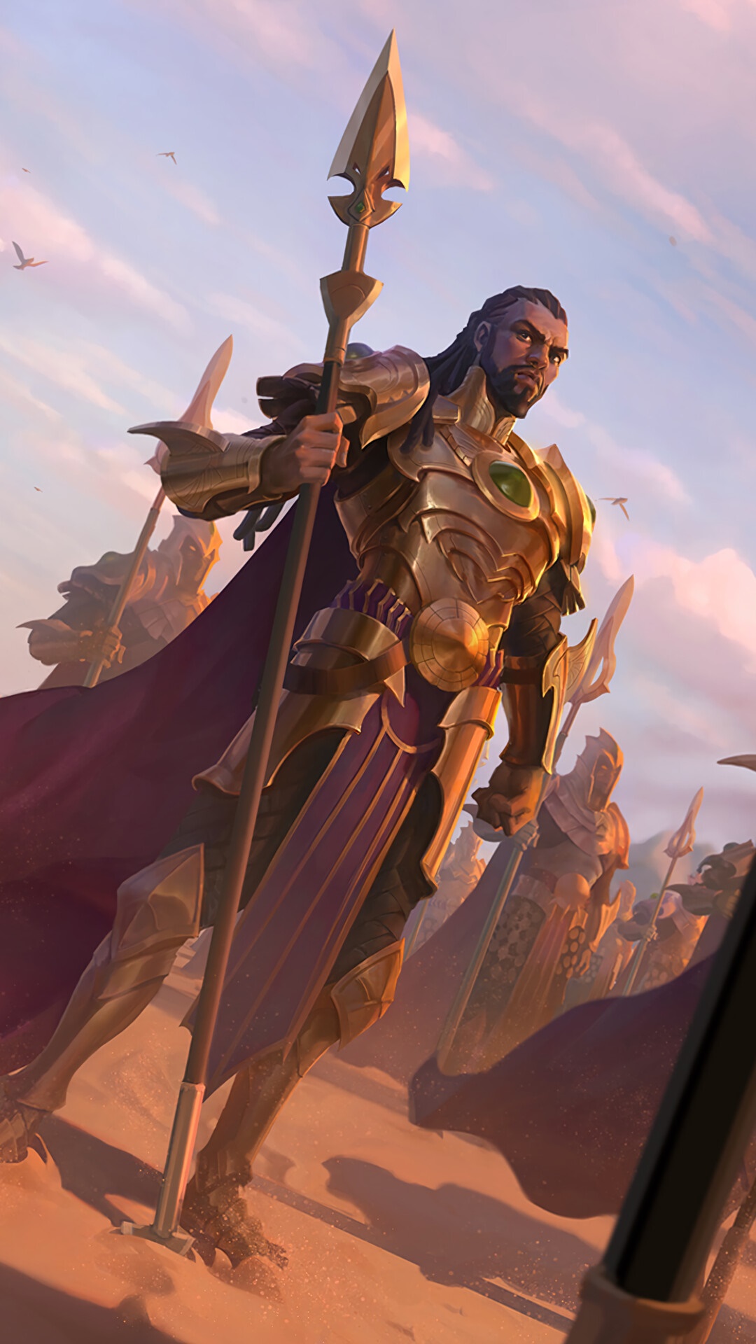 Azir from Legends of Runeterra HD Phone Wallpaper