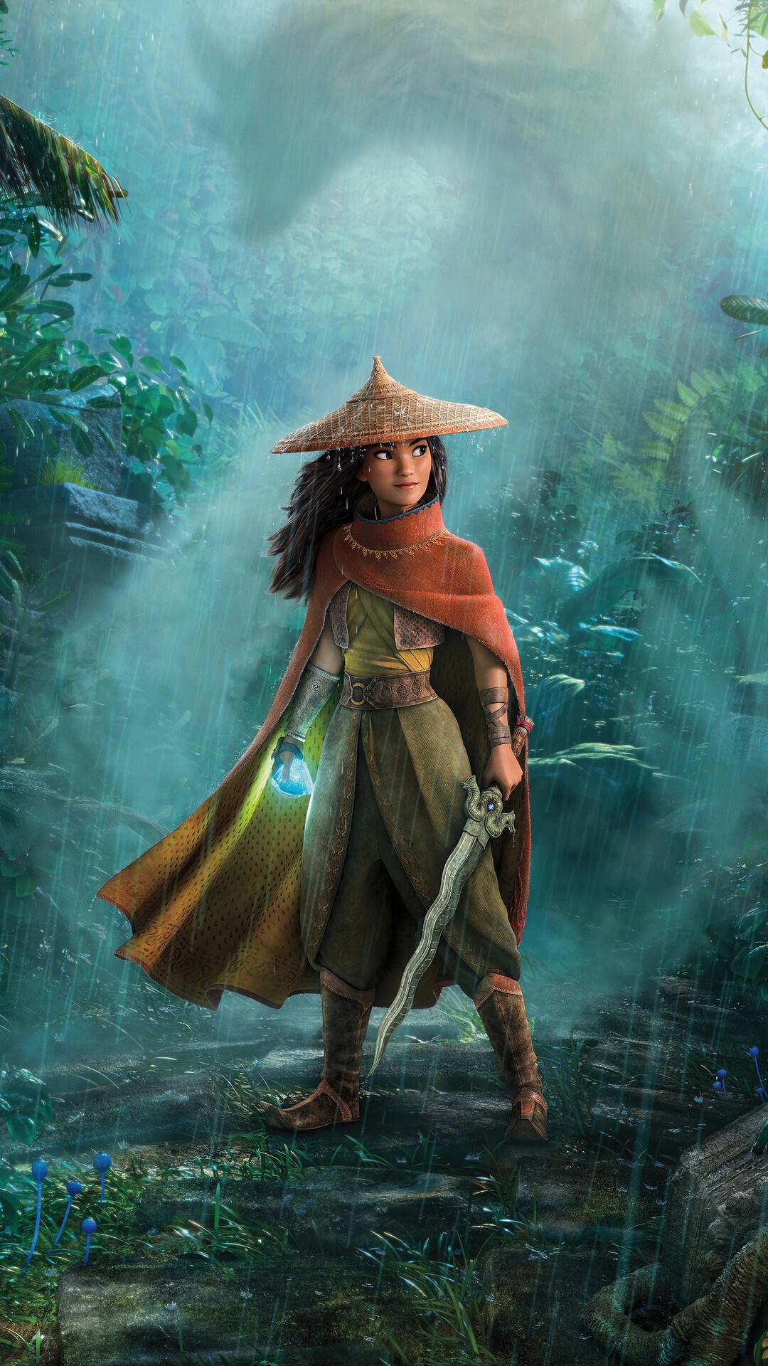 Raya from Raya and the Last Dragon HD Phone Wallpaper