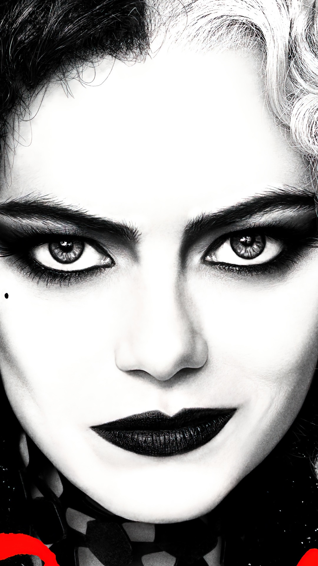 Cruella de Vil from Cruella starring Emma Stone HD Phone Wallpaper
