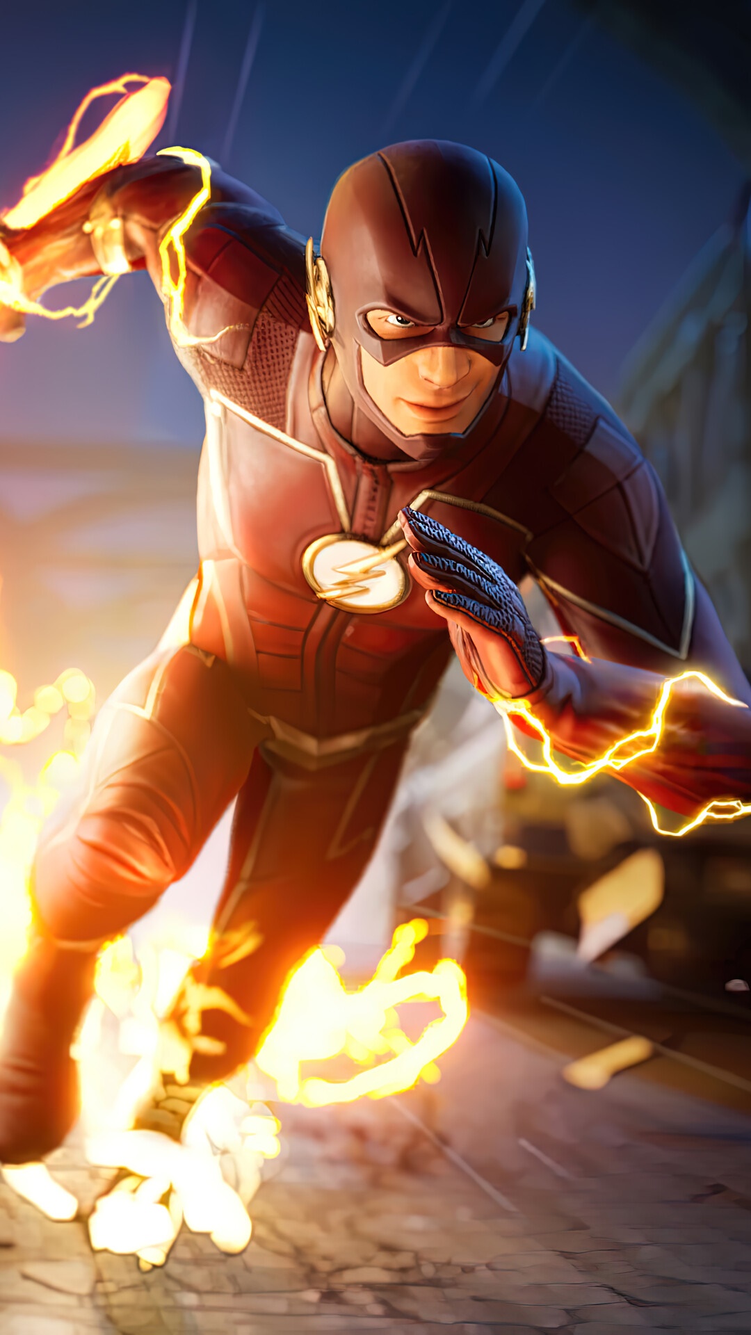 The Flash from Fortnite Video Game HD Phone Wallpaper