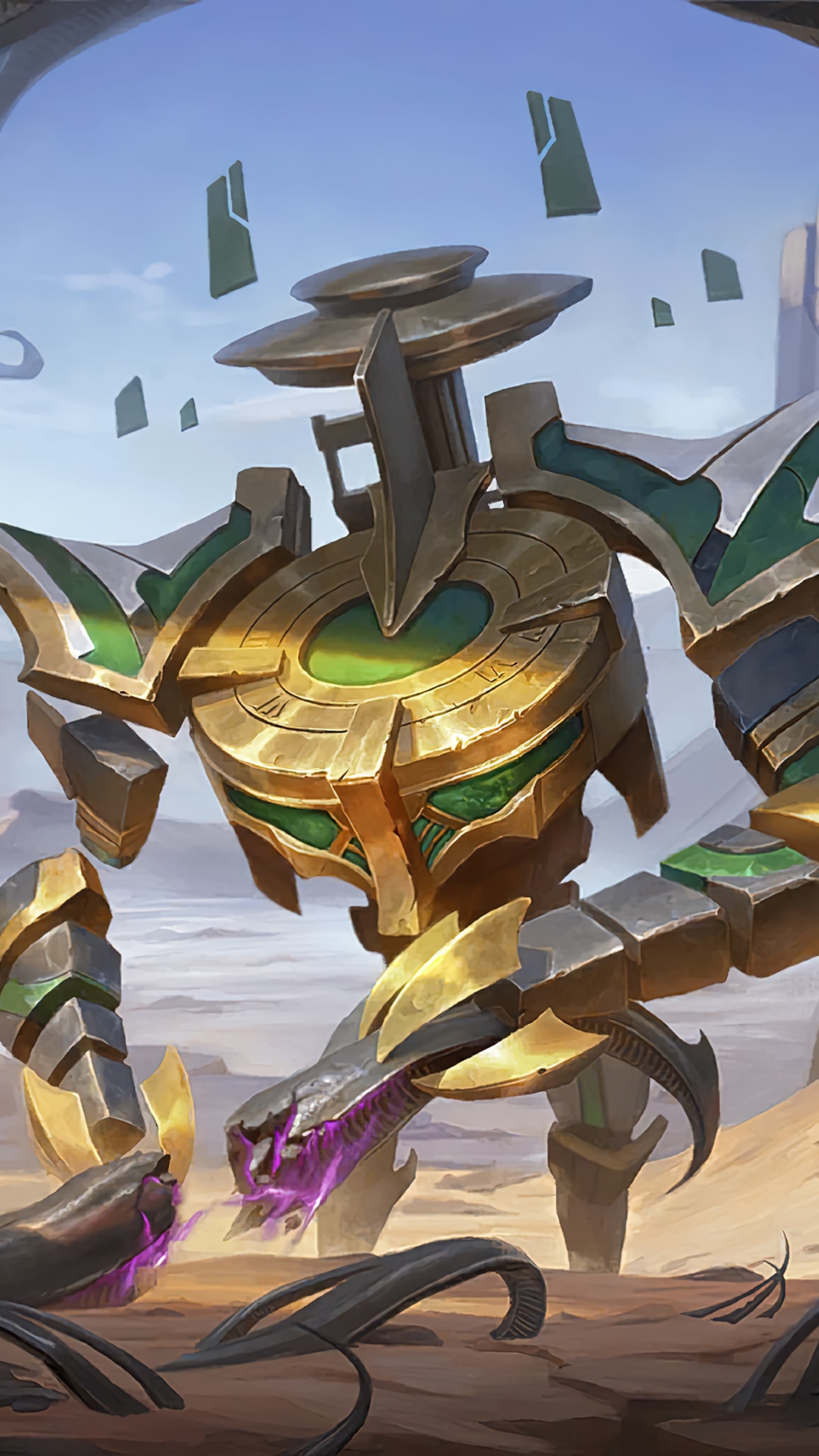Renekton from Legends of Runeterra HD Phone Wallpaper